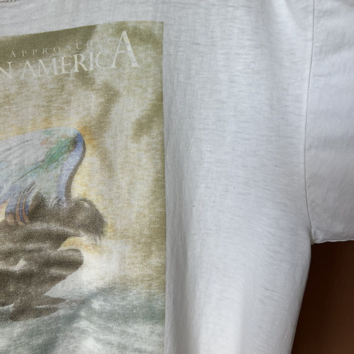 Vintage Vintage Angels In America Milton Glaser Art T Shirt 90s Size US L / EU 52-54 / 3 - 4 Thumbnail
