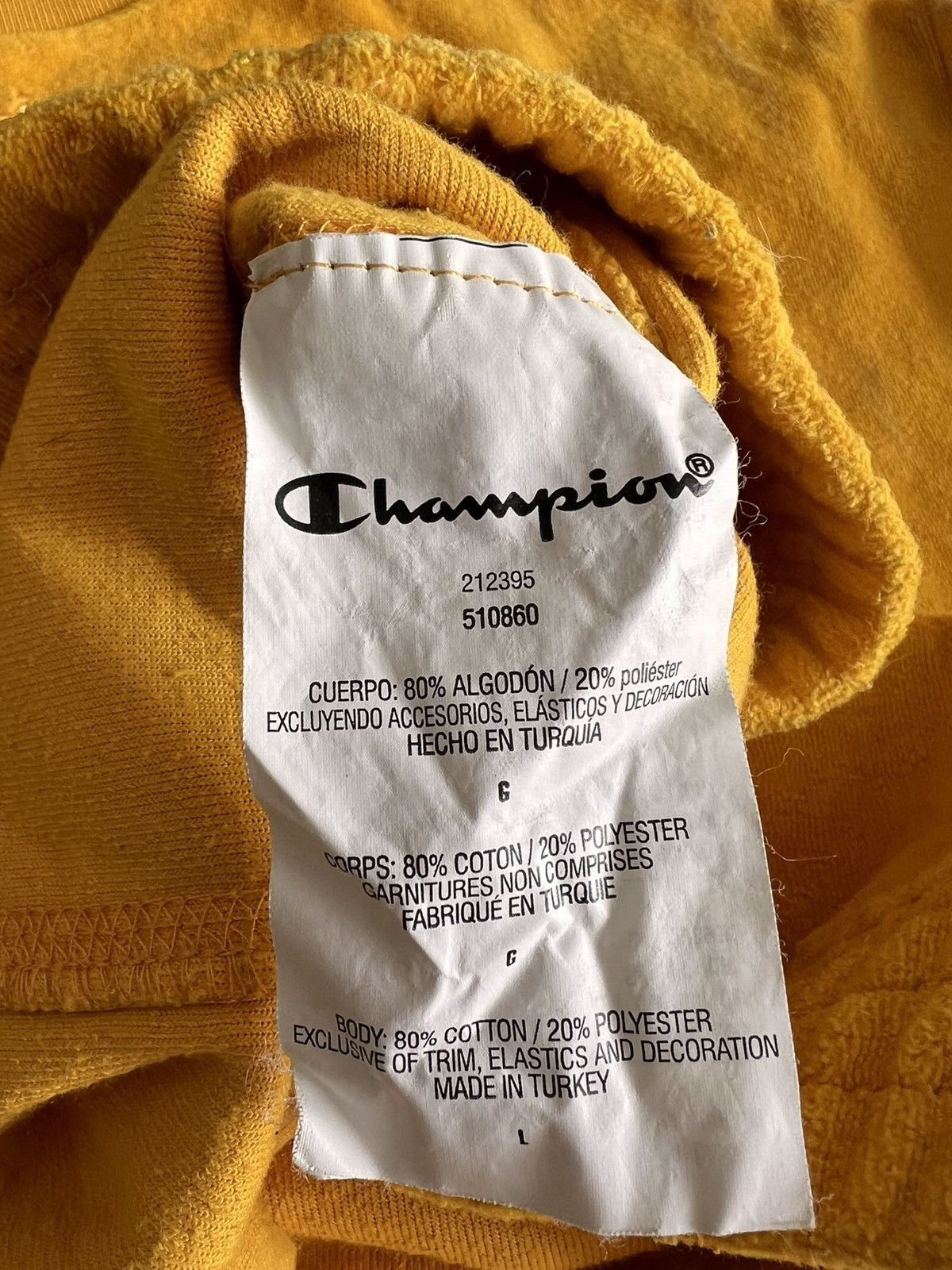Champion Sweatshirt fleece Champion Size US XL / EU 56 / 4 - 4 Thumbnail