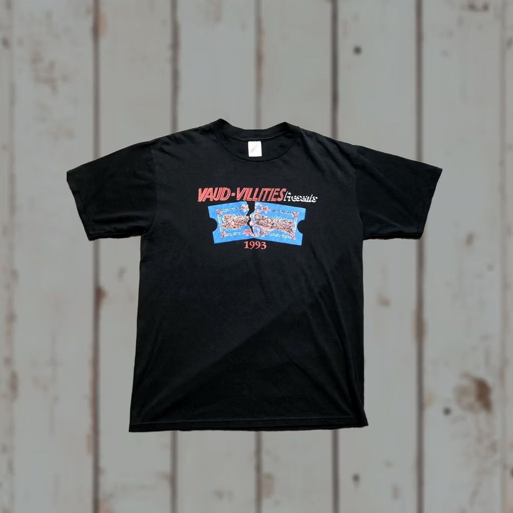 Jerzees VINTAGE Jerzees Shirt Mens L Single Stitch Made In USA 1993 Movie Theater Logo Solid 90s Mens Shirt Size US L / EU 52-54 / 3 - 1 Thumbnail