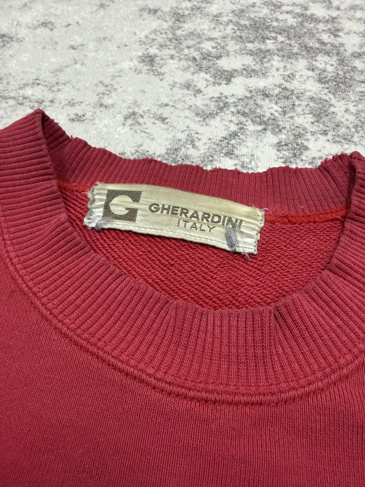 Vintage Vintage 90s Gherardini Italy Embroidery Spellout Sweatshirt Size US S / EU 44-46 / 1 - 7 Thumbnail