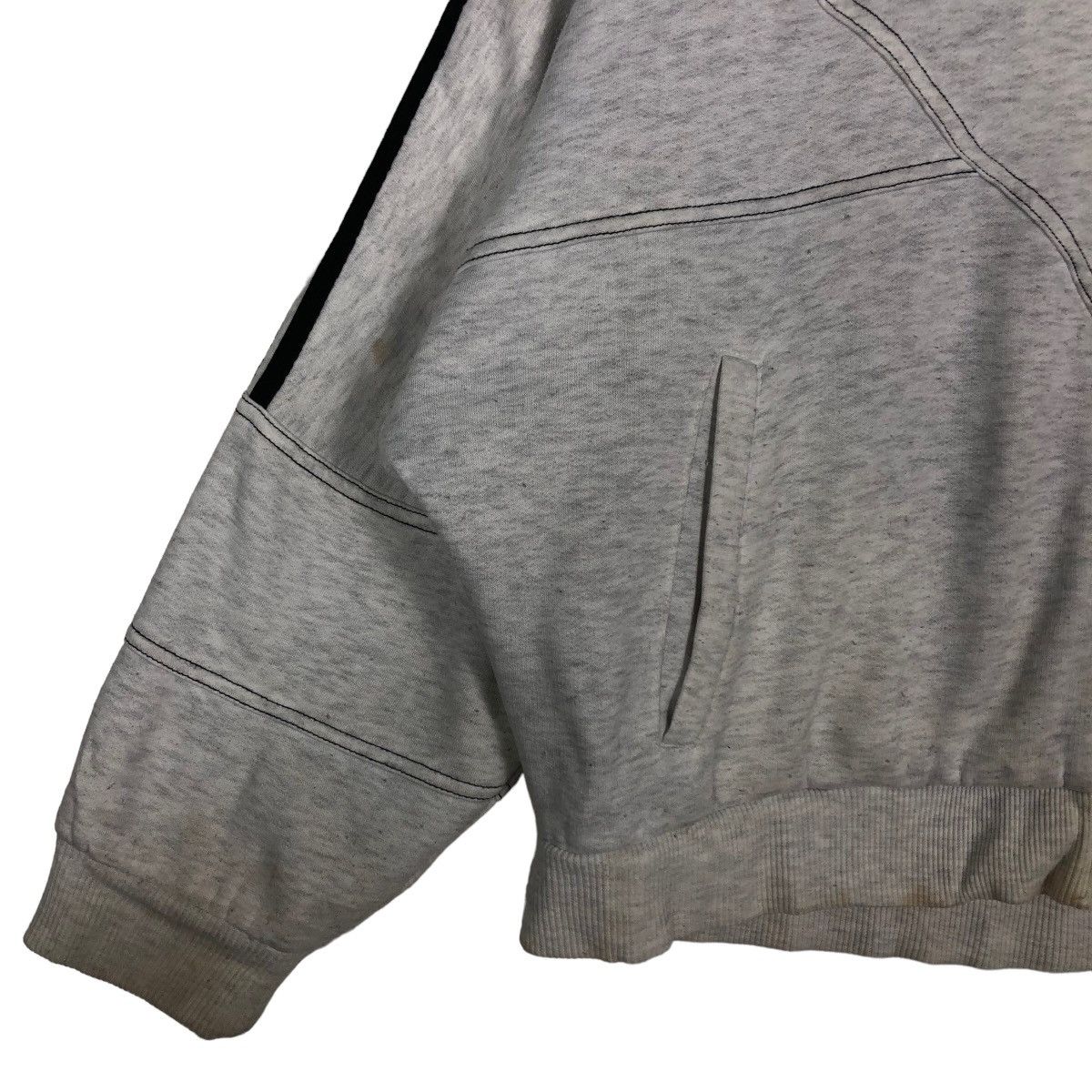 Adidas 🔥90’s Vintage Adidas Hoodie Big Logo Spell Out Size US XL / EU 56 / 4 - 4 Thumbnail