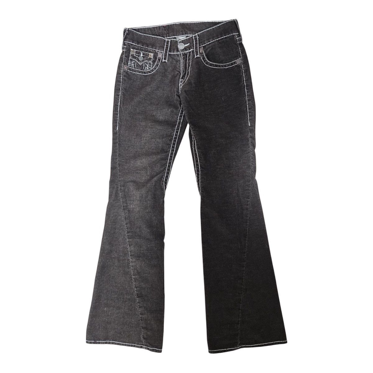 True Religion True Religion Joey Big T Corduroy Jeans ASO Sematary USA Size US 29 - 5 Thumbnail