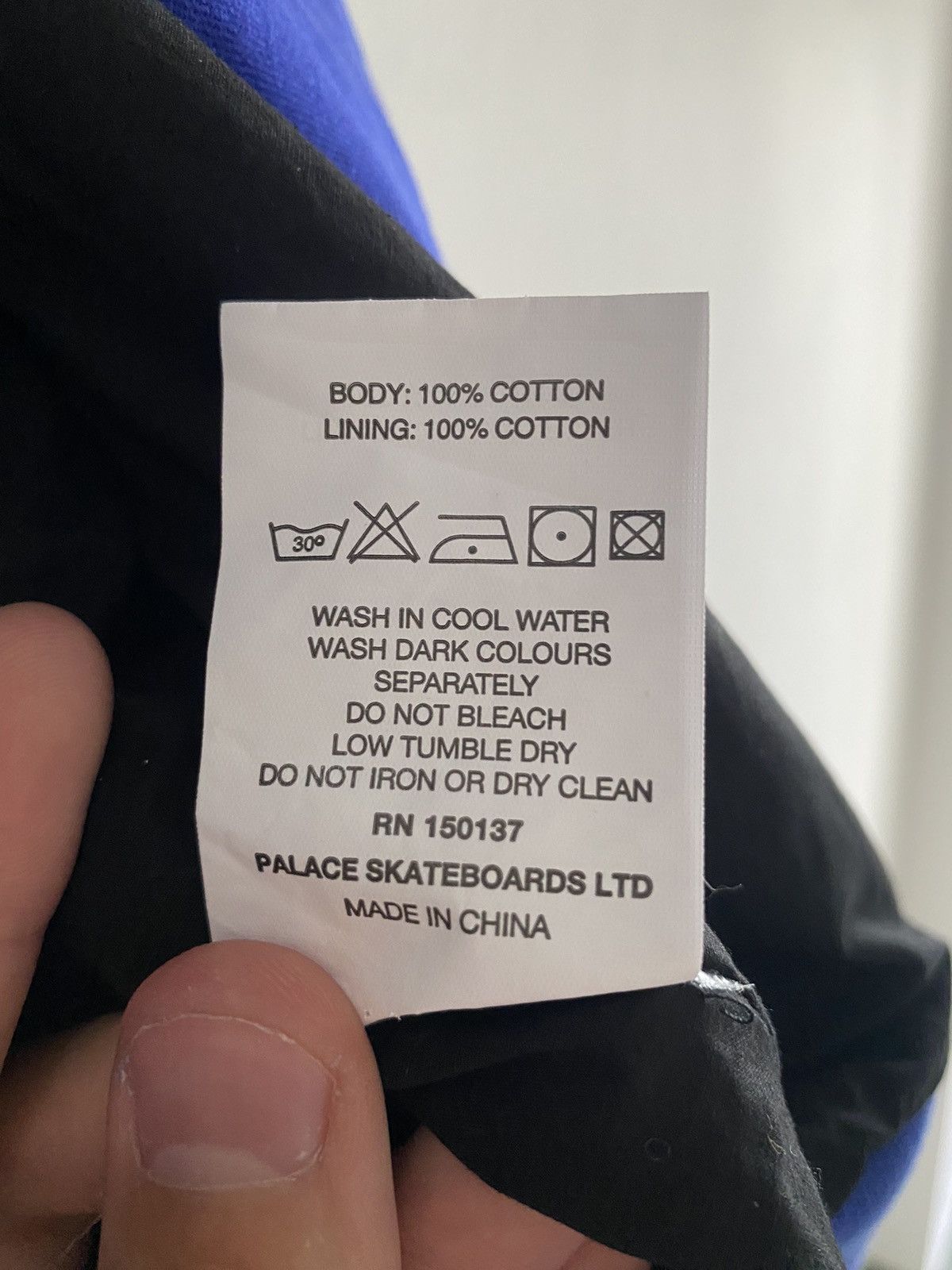 Palace Palace Patches Bomber – Summer ’22, Royal Blue Size US L / EU 52-54 / 3 - 12 Thumbnail