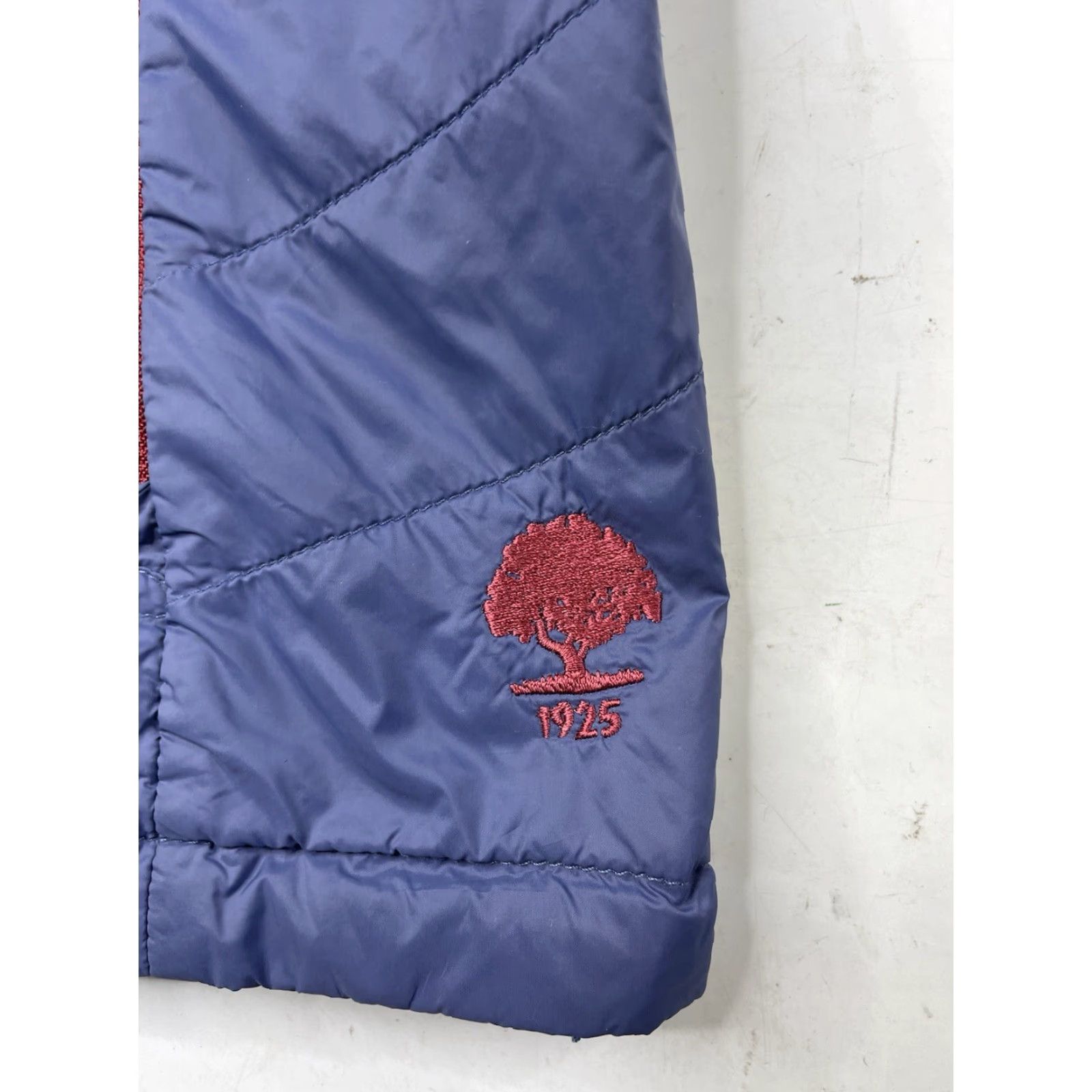johnnie-O johnnie-O Vest Mens Full Zip Puffer Insulated Golf Casual Small Woodland Hills Blue Nylon Zip Pockets Size US L / EU 52-54 / 3 - 2 Thumbnail