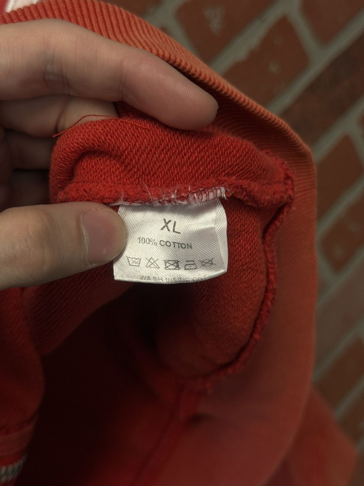 Vale Vale Valley Red Pullover Hoodie Size XL (NEW) Size US XL / EU 56 / 4 - 9 Thumbnail