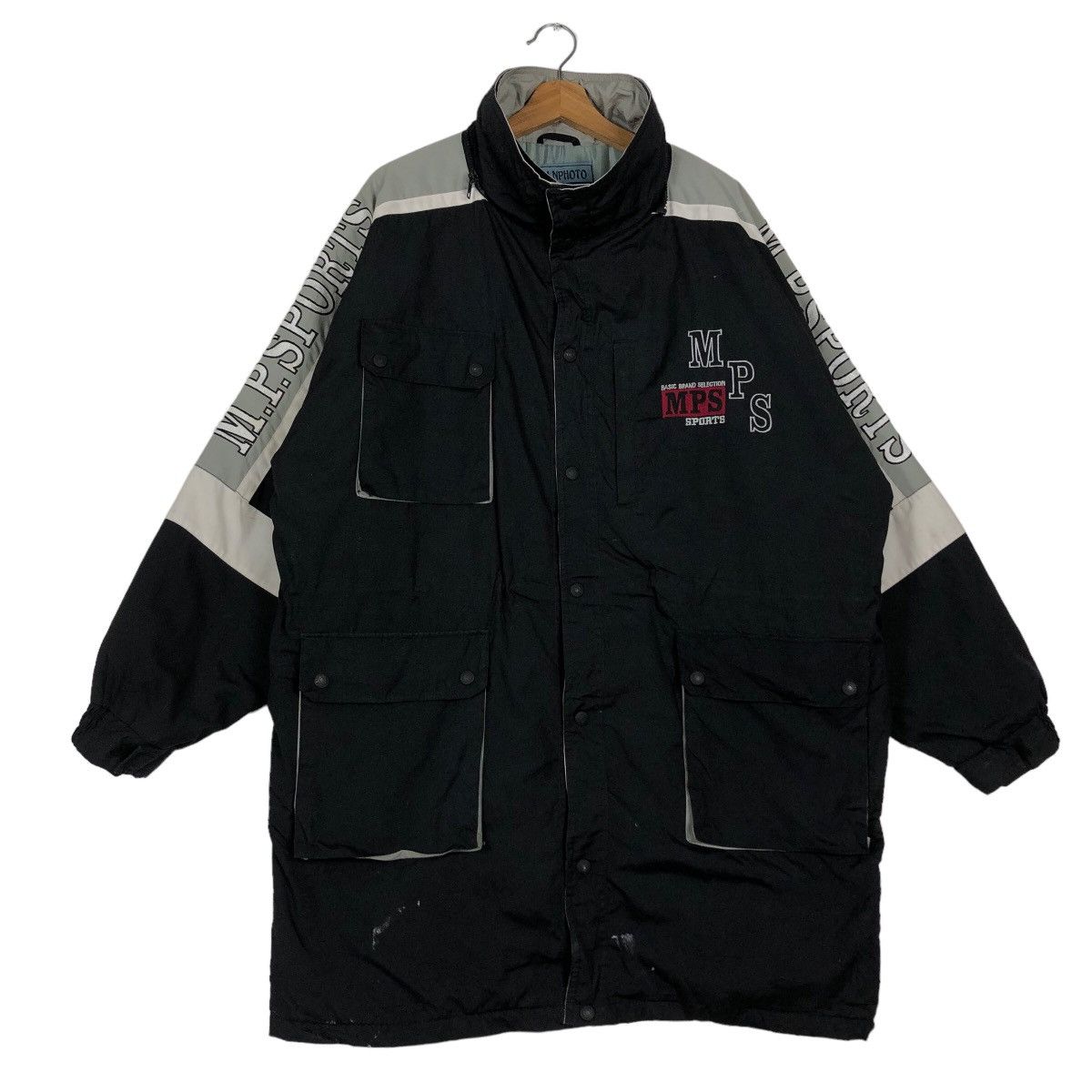 Hysteric Glamour 🔥Vintage Sportswear Manphoto Japan Long Jacket Big Logo Size US M / EU 48-50 / 2 - 1 Thumbnail