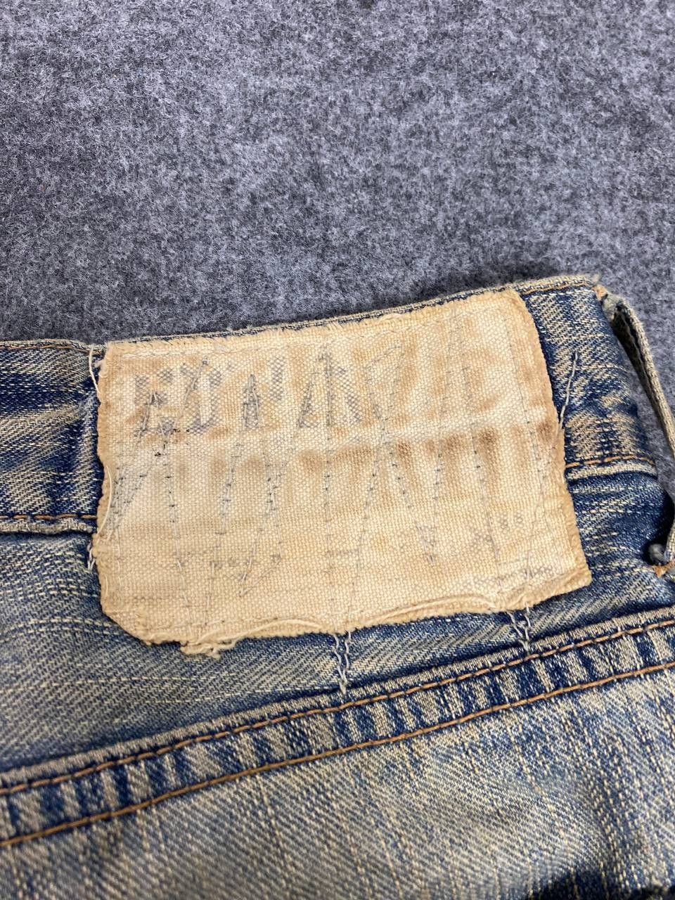 Edwin edwin xv bootcut flare distressed reworked denim Size US 32 / EU 48 - 3 Thumbnail