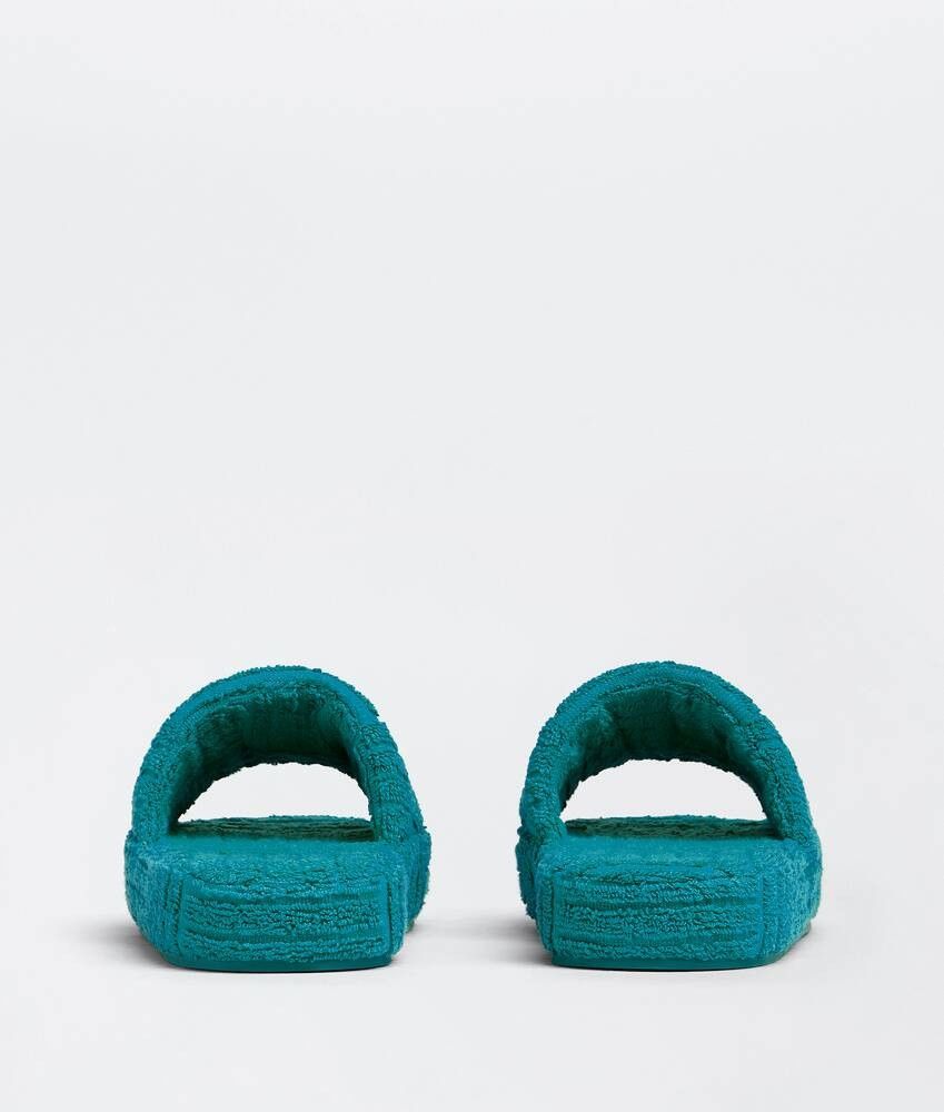 Bottega Veneta o1bcso1str0225 Resort Sponge Sandals in Blue Size US 11 / EU 44 - 3 Thumbnail