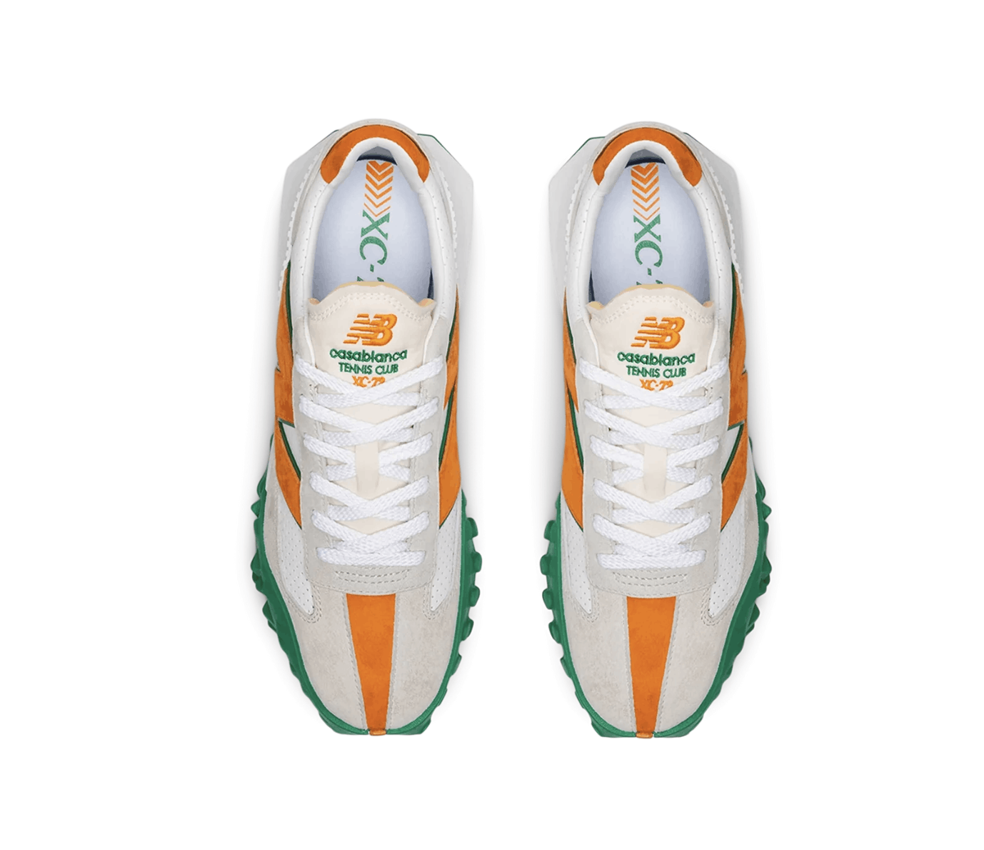 Casablanca × New Balance 💚 2021 Casablanca x New Balance XC-72 Orange/Green NEW Size US 9 / EU 42 - 5 Thumbnail