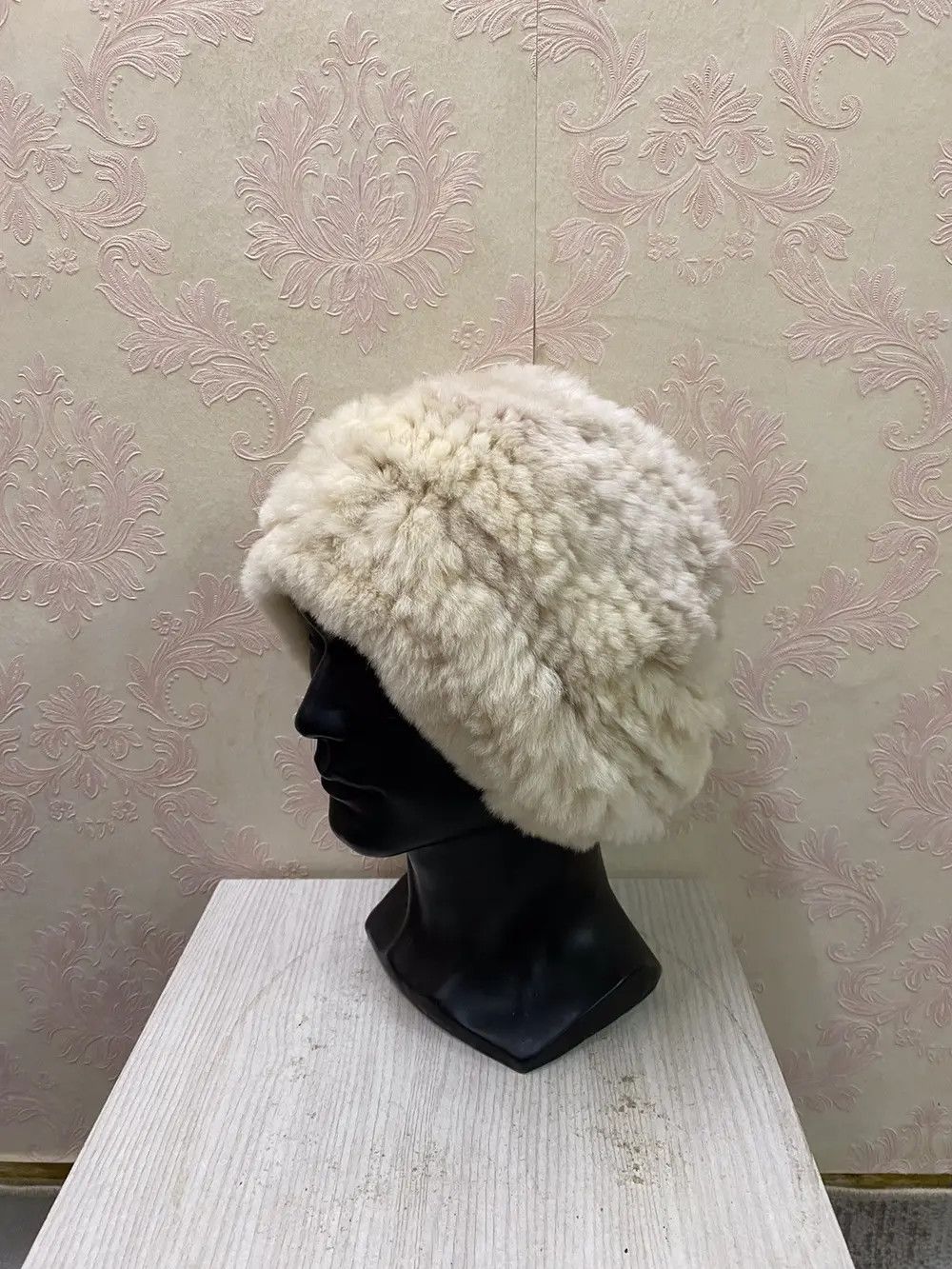 Japanese Brand × Kapital × Vintage Mohair Neisha Osland London Fleece Beanie Hat Size ONE SIZE - 2 Thumbnail