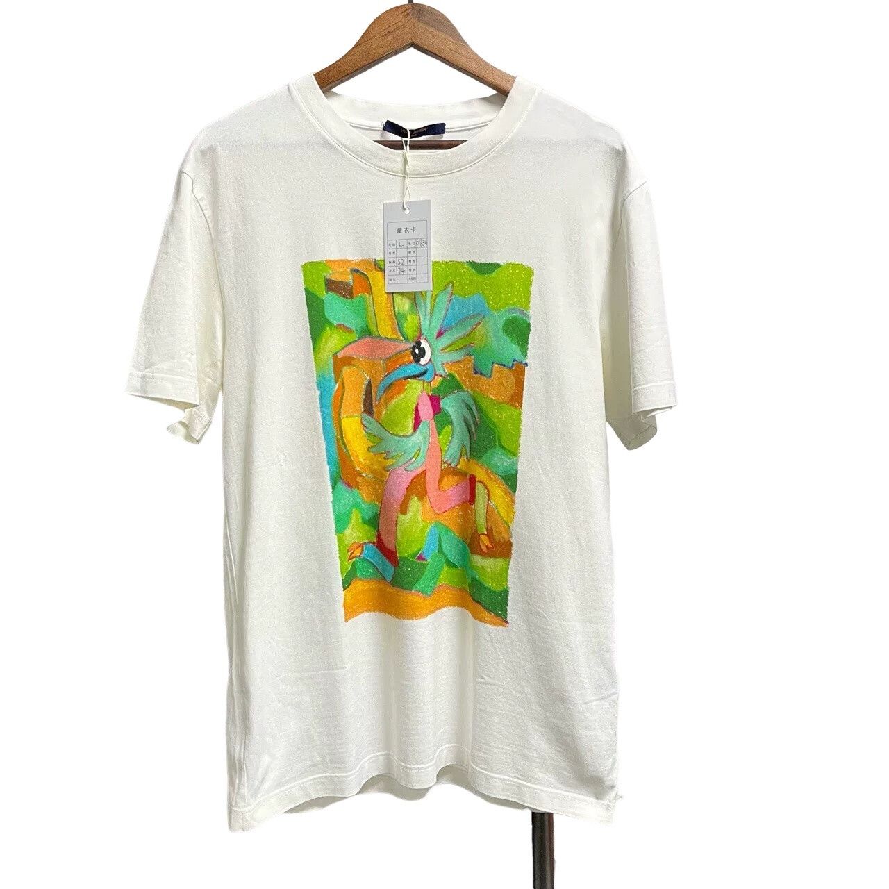 Louis Vuitton Louis Vuitton Cartoon Dinosaur Graphic T-Shirt L Size US L / EU 52-54 / 3 - 1 Thumbnail