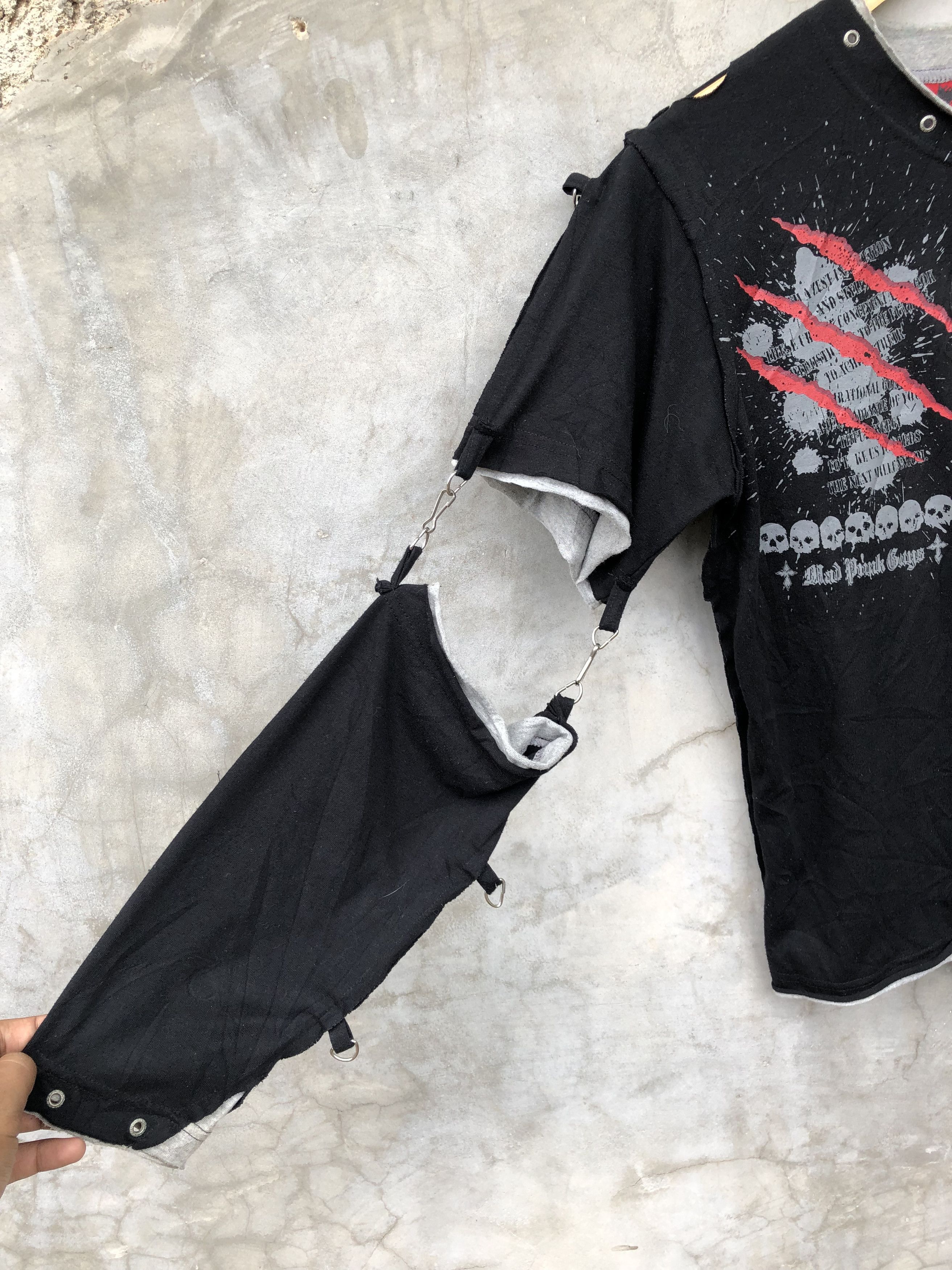 If Six Was Nine Mad Punks Gothic Longsleeve with cross necklace Size M / US 6-8 / IT 42-44 - 7 Thumbnail