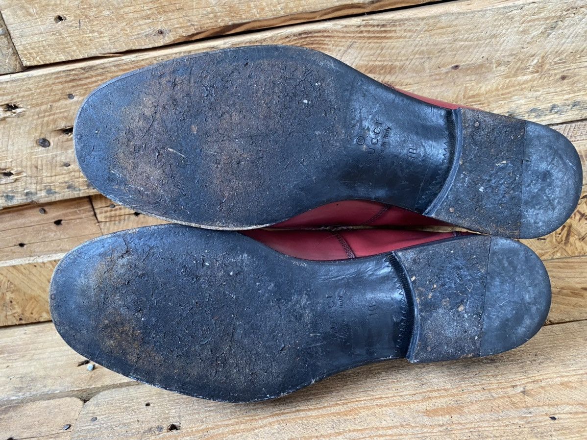 Designer × Gucci Gucci horsebit patent leather loafers Uk sz10 Size US 11 / EU 44 - 12 Thumbnail