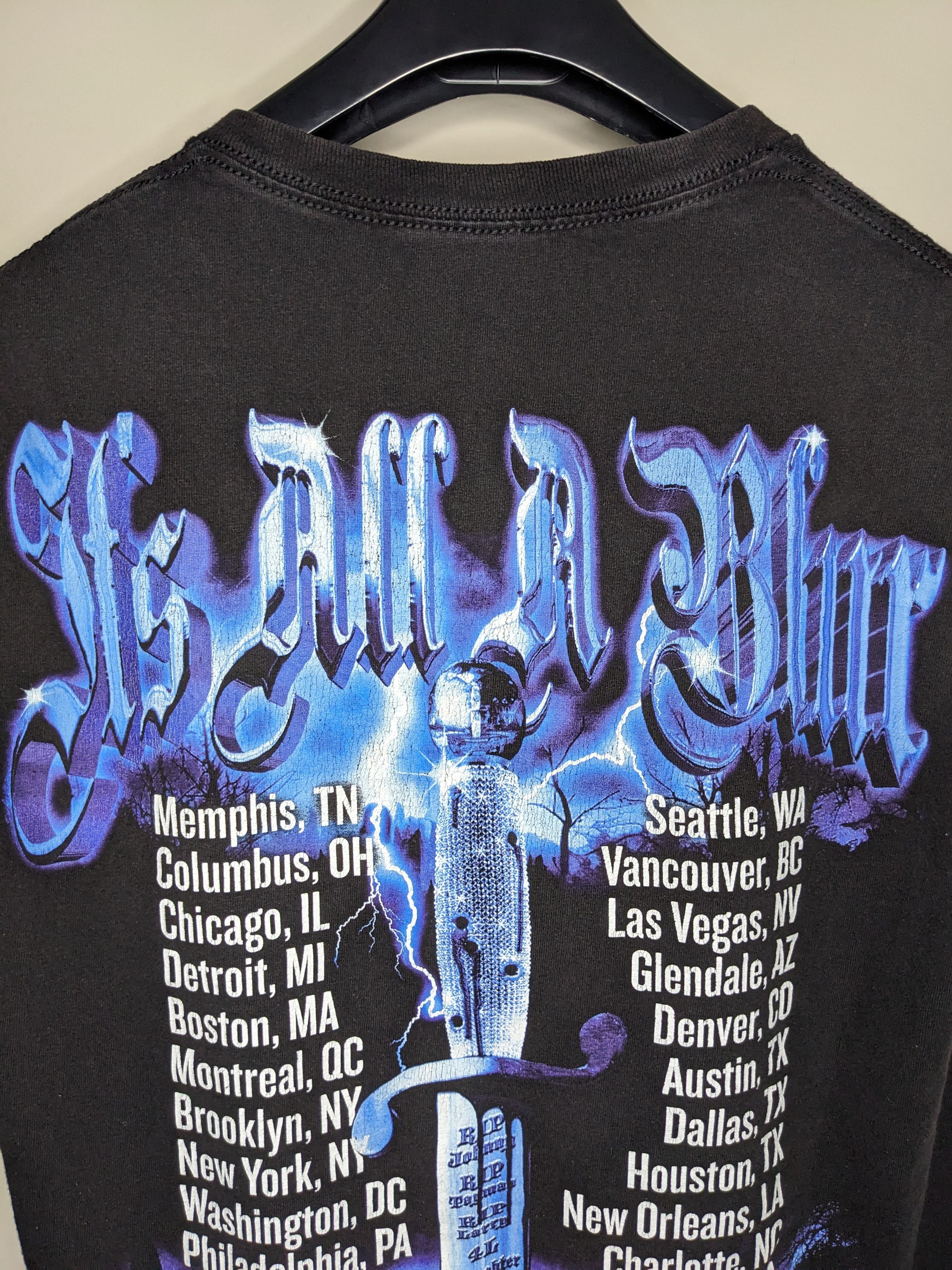 21 Savage 21 Savage Drake Its All A Blue Tour Shirt XL Rap Graphic Tee Size US XL / EU 56 / 4 - 8 Thumbnail