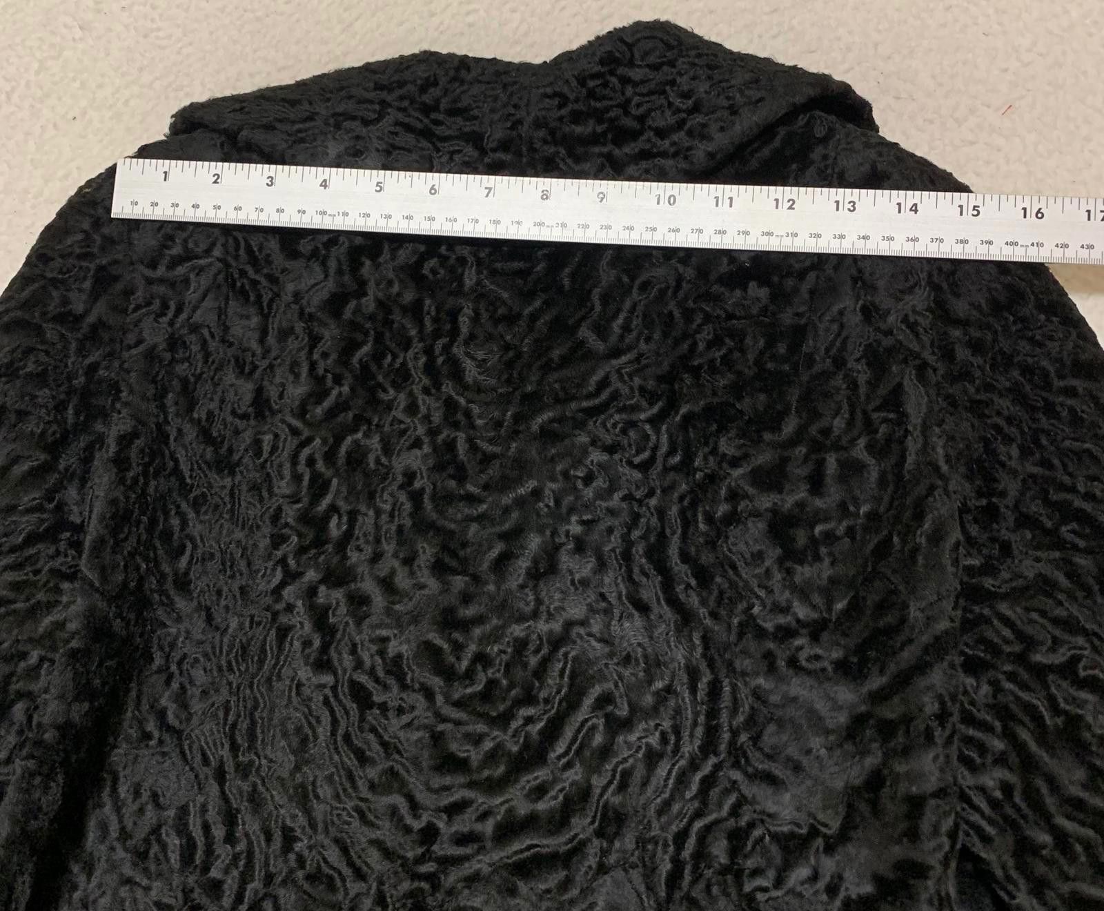 Other VTG Persian Lamb Mink Fur Coat Henri's Fur Salon NJ Size M / US 6-8 / IT 42-44 - 12 Thumbnail