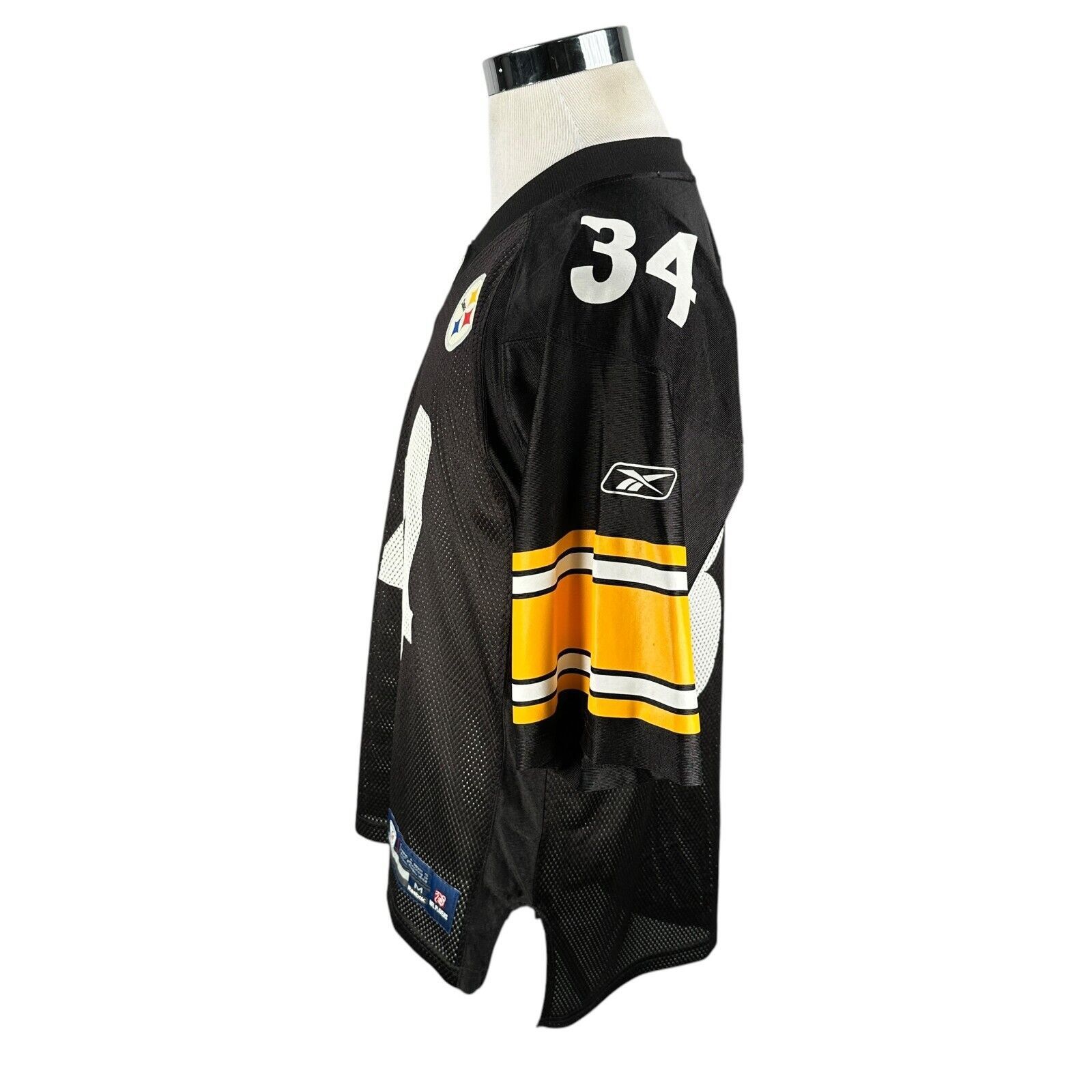 Reebok Pittsburgh Steelers Rashard Mendenhall #34 Jersey Men’s M Size US M / EU 48-50 / 2 - 4 Thumbnail