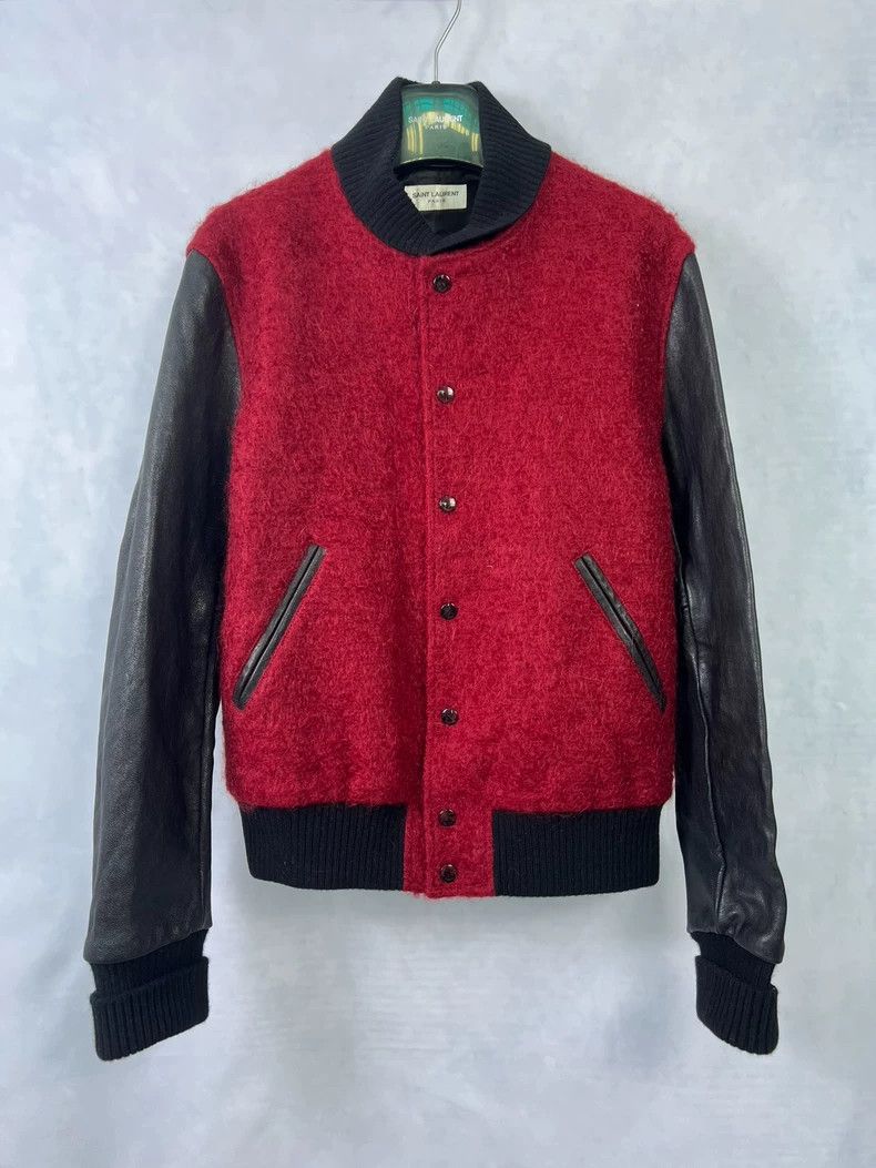 Yves Saint Laurent Saint Laurent18 FW black and red teddy leather sleeves Tedd Size US S / EU 44-46 / 1 - 1 Thumbnail