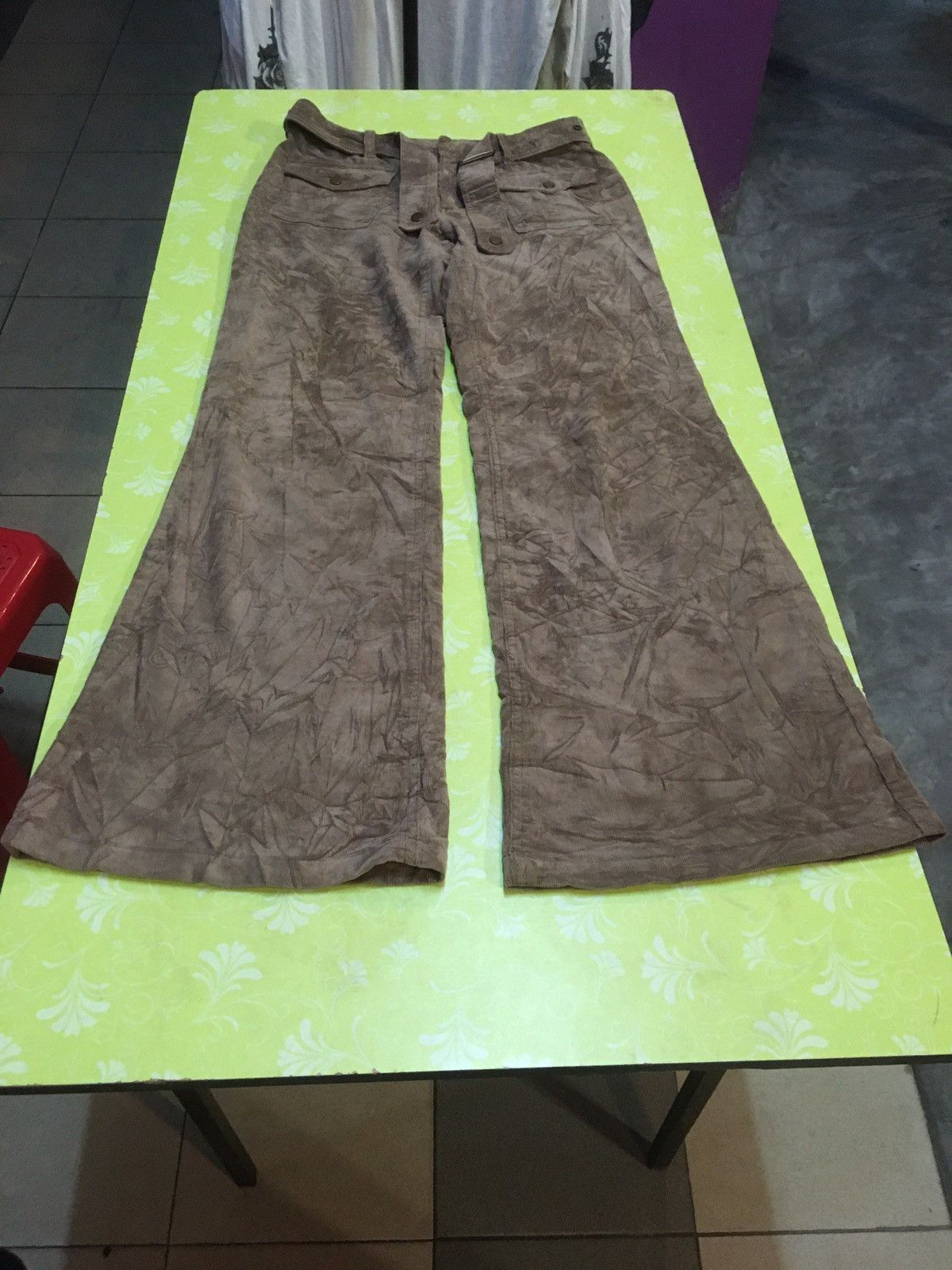 Designer × Japanese Brand × Michel Klein Mk klein corduroy pants Size 28" / US 6 / IT 42 - 1 Thumbnail