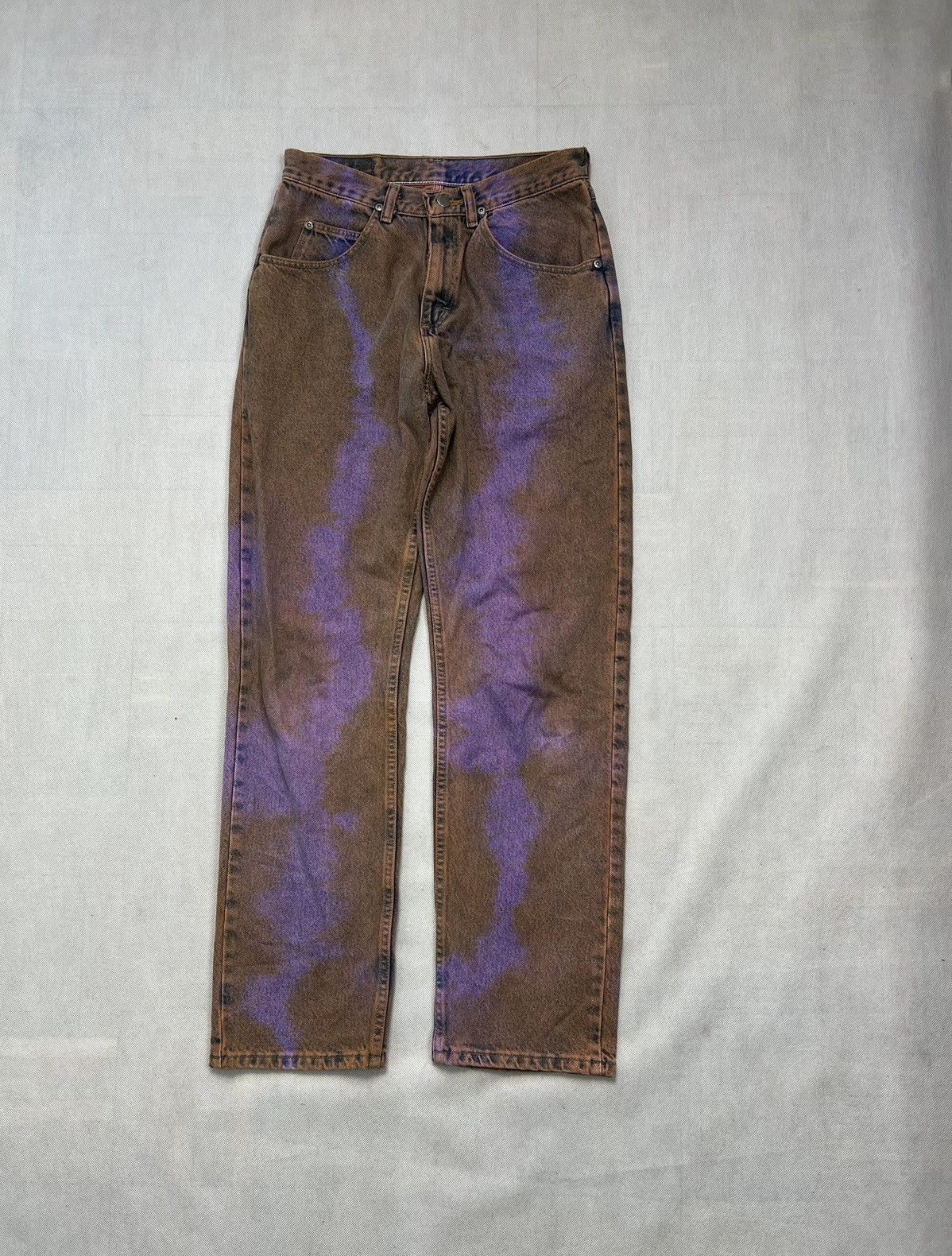 Wrangler Pants Wrangler Jeans Patterns Vintage Size 27" / US 4 / IT 40 - 2 Thumbnail