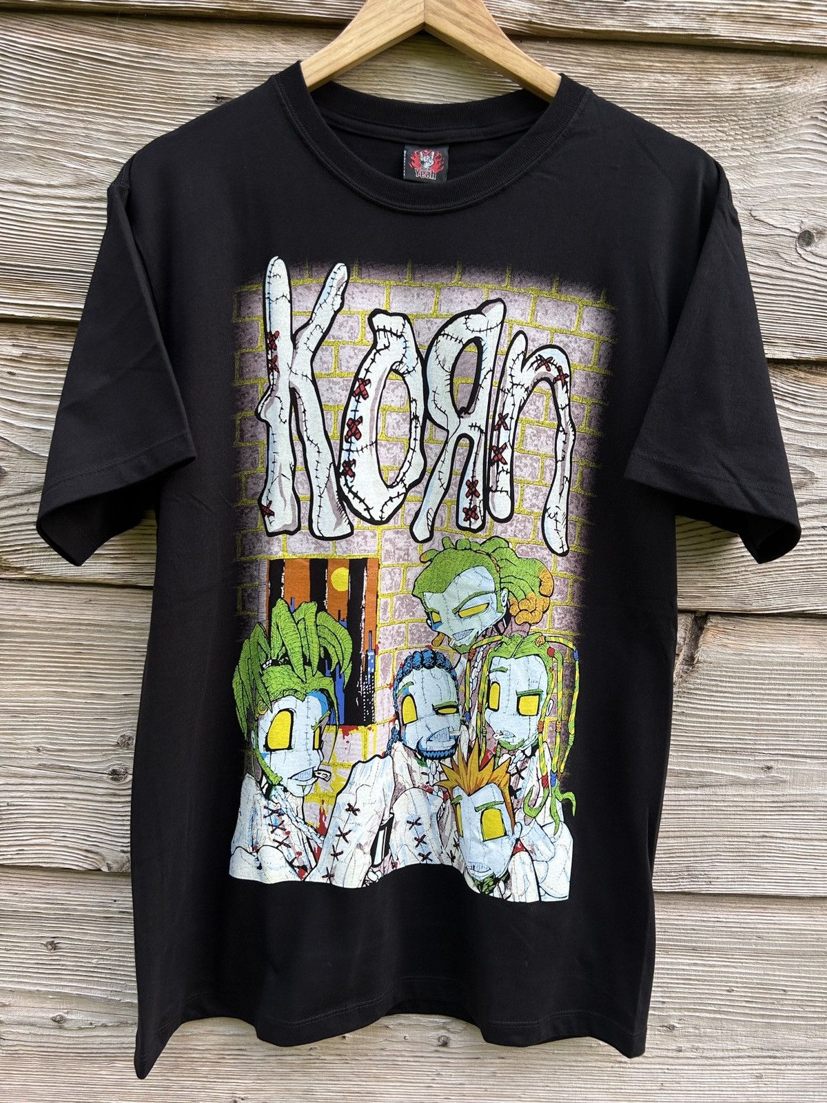 Amazon.com: Korn Men's Logo T-Shirt XX-Large Black