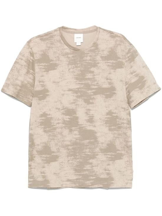 Calvin Klein CALVIN KLEIN Men T-Shirts K10K113798 0F4 Beige Size US S / EU 44-46 / 1 - 1 Thumbnail