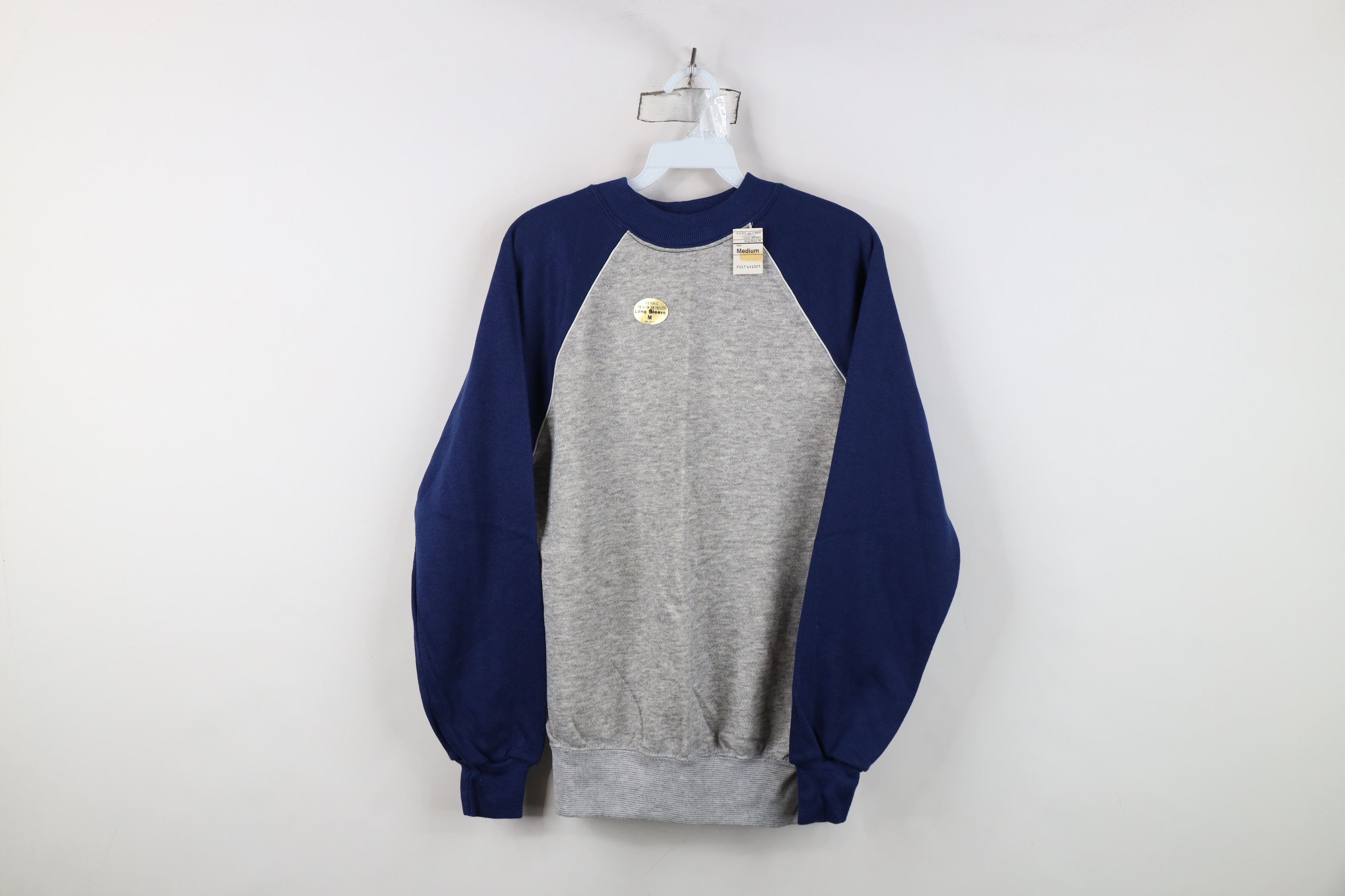 Vintage Deadstock Vintage 60s 70s Streetwear Raglan Sweatshirt USA Size US M / EU 48-50 / 2 - 1 Thumbnail
