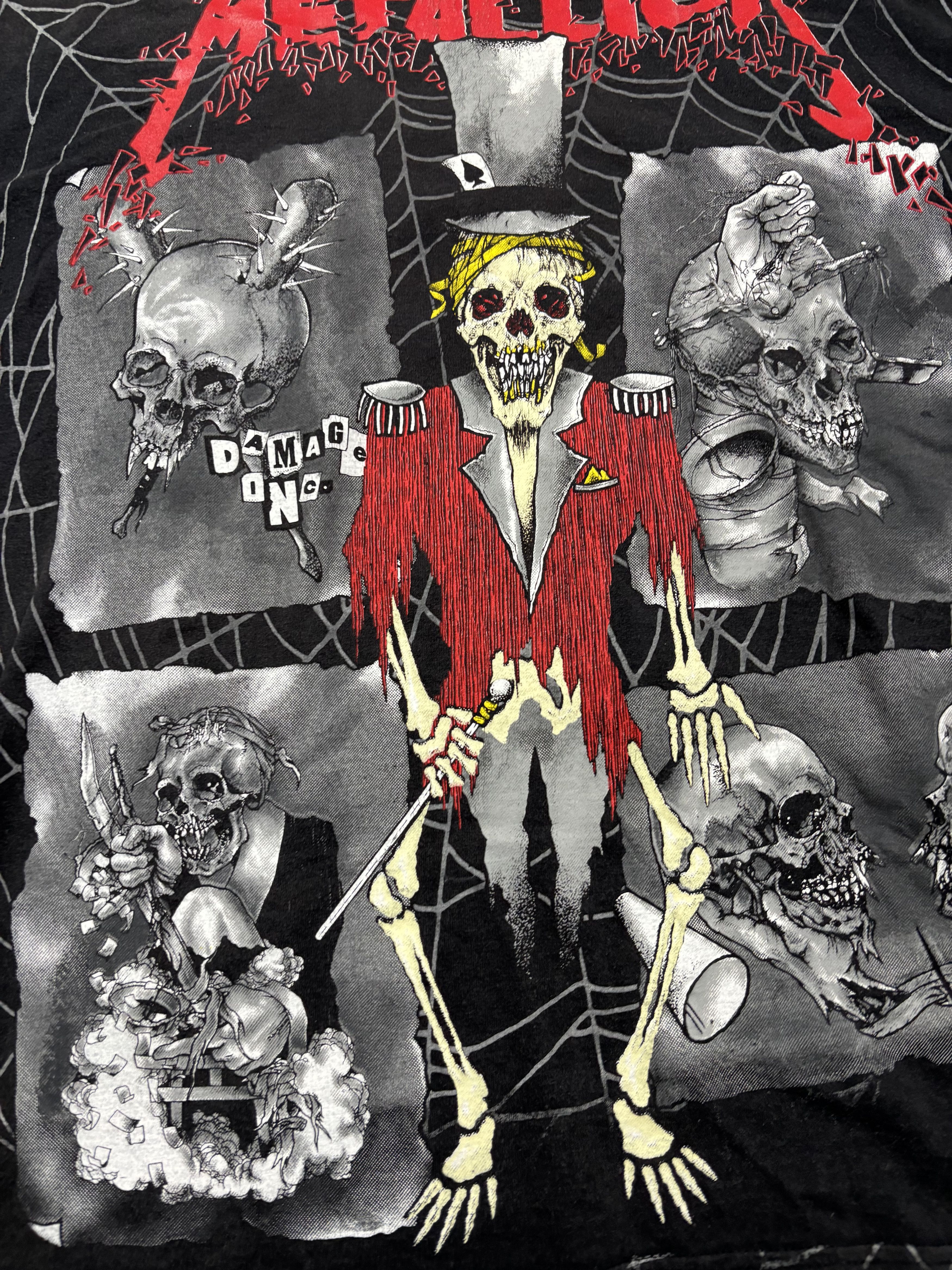 Metallica Metallica Vintage 1992 Ringmaster All Over Print T-Shirt Size US L / EU 52-54 / 3 - 3 Thumbnail