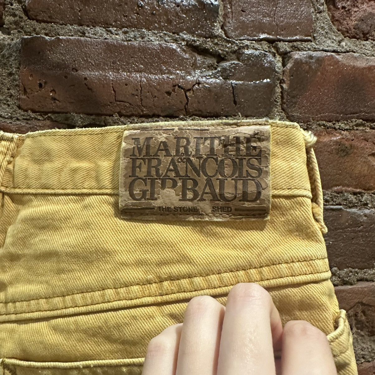 Marithe + Francois Girbaud Marithe Francois Girbaud Jeans Mustard Yellow Size 28* Size US 26 / EU 42 - 4 Thumbnail