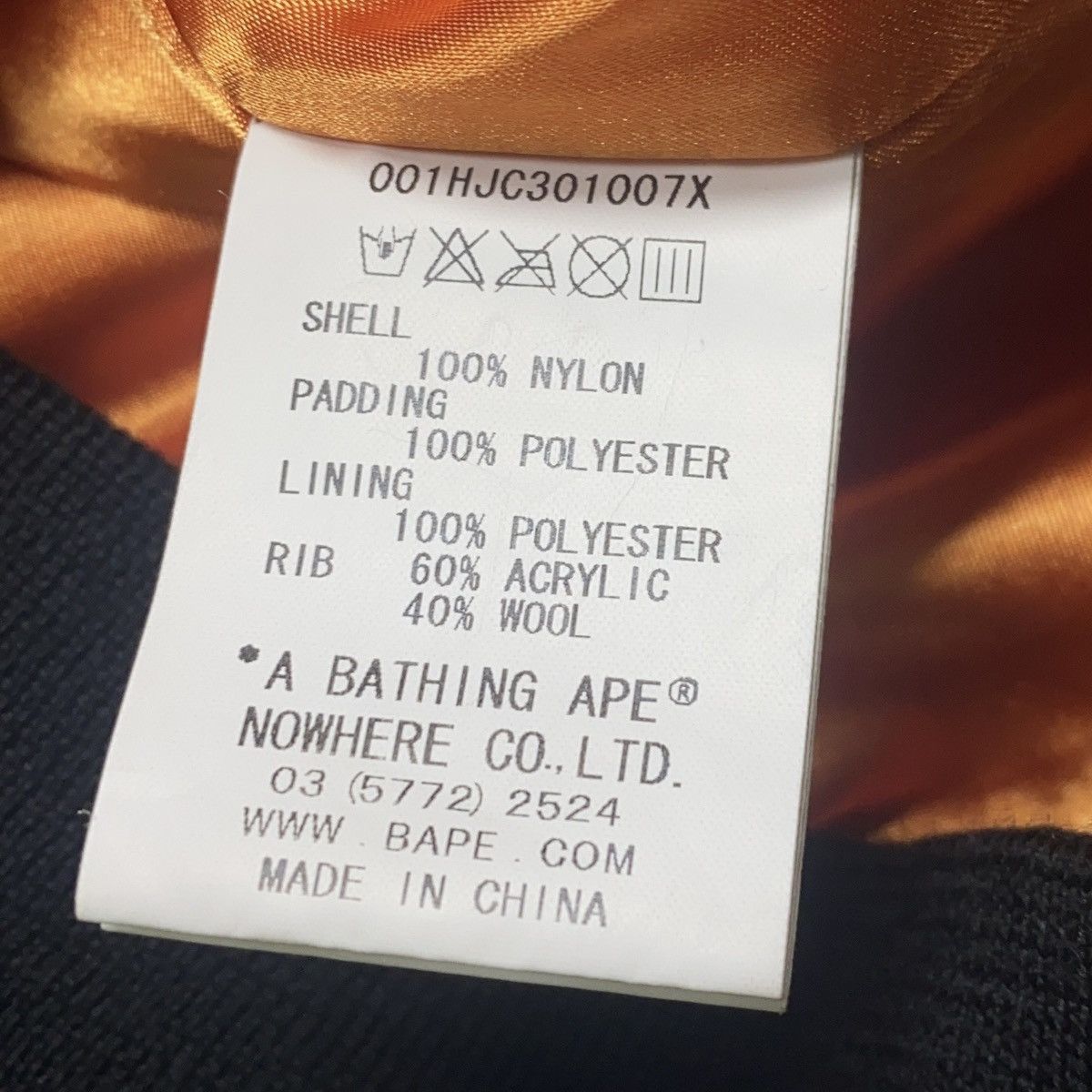 Bape A Bathing Ape (BAPE) Shark MA-1 jacket in black nylon Size US L / EU 52-54 / 3 - 5 Thumbnail
