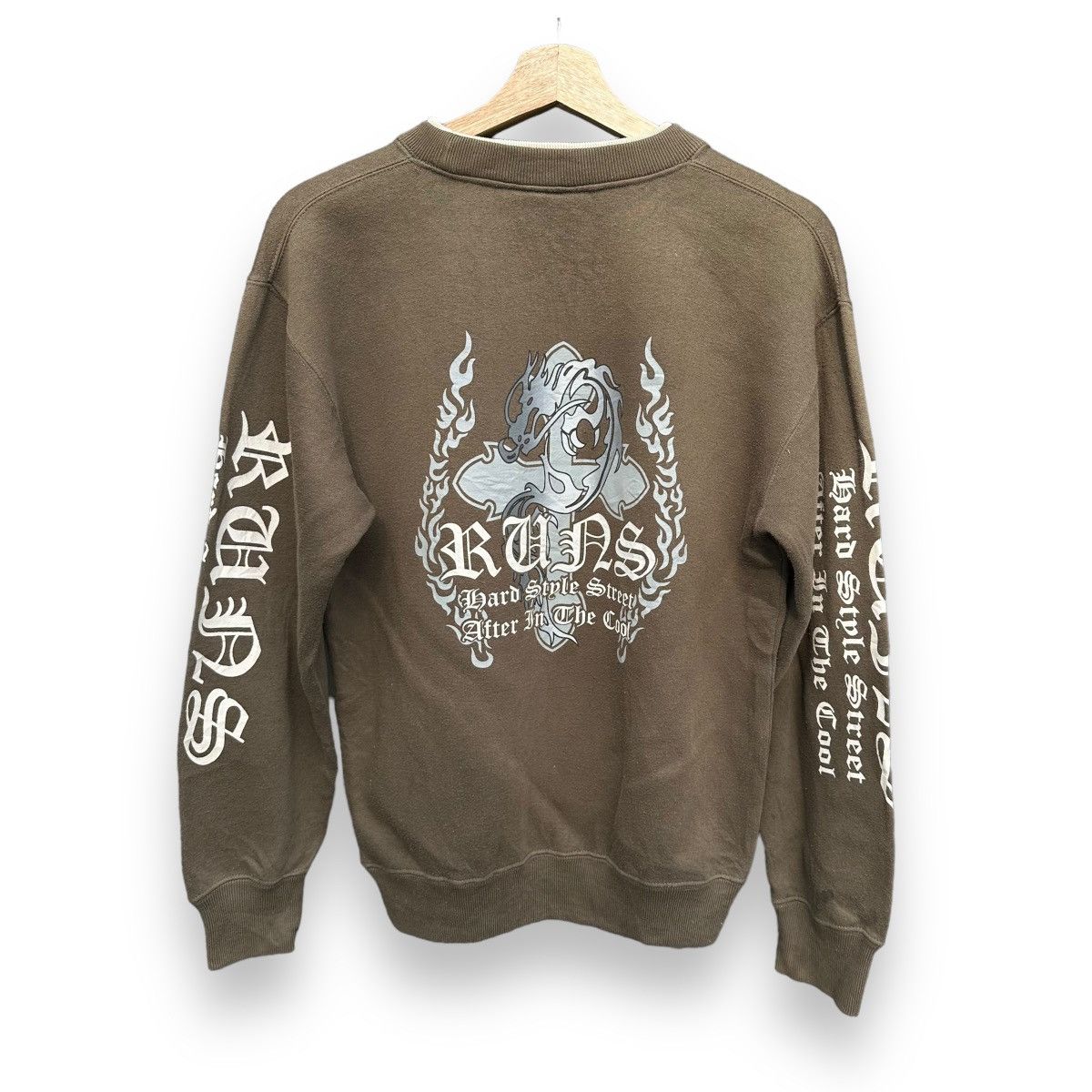 Band Tees × Japanese Brand Poem rock seditionaries sweatshirt punk hell drugs Size US S / EU 44-46 / 1 - 1 Thumbnail