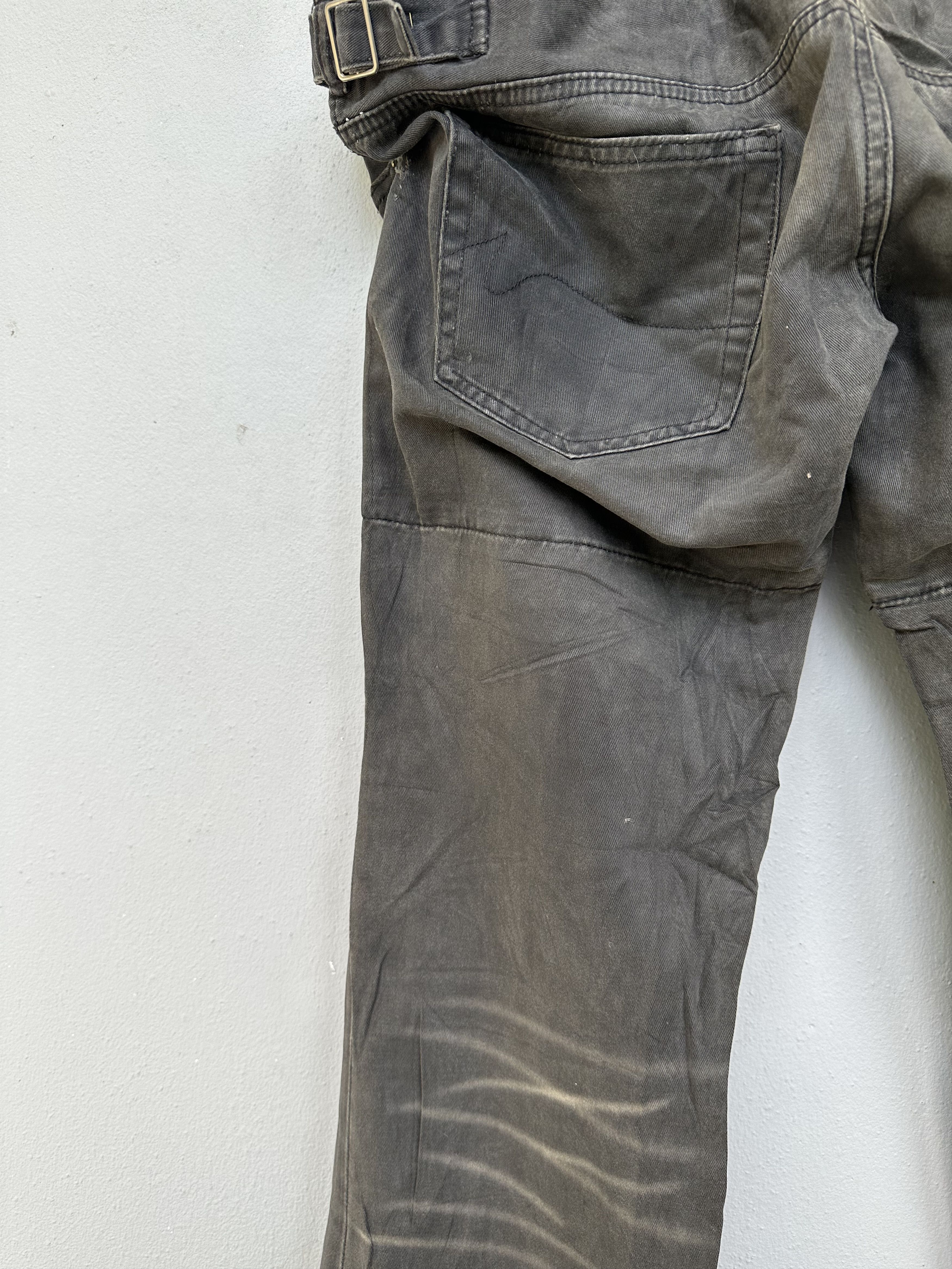 Japanese Brand Rare Savignac De Denim Double Waist Seditionaries Distressed Size US 32 / EU 48 - 19 Thumbnail