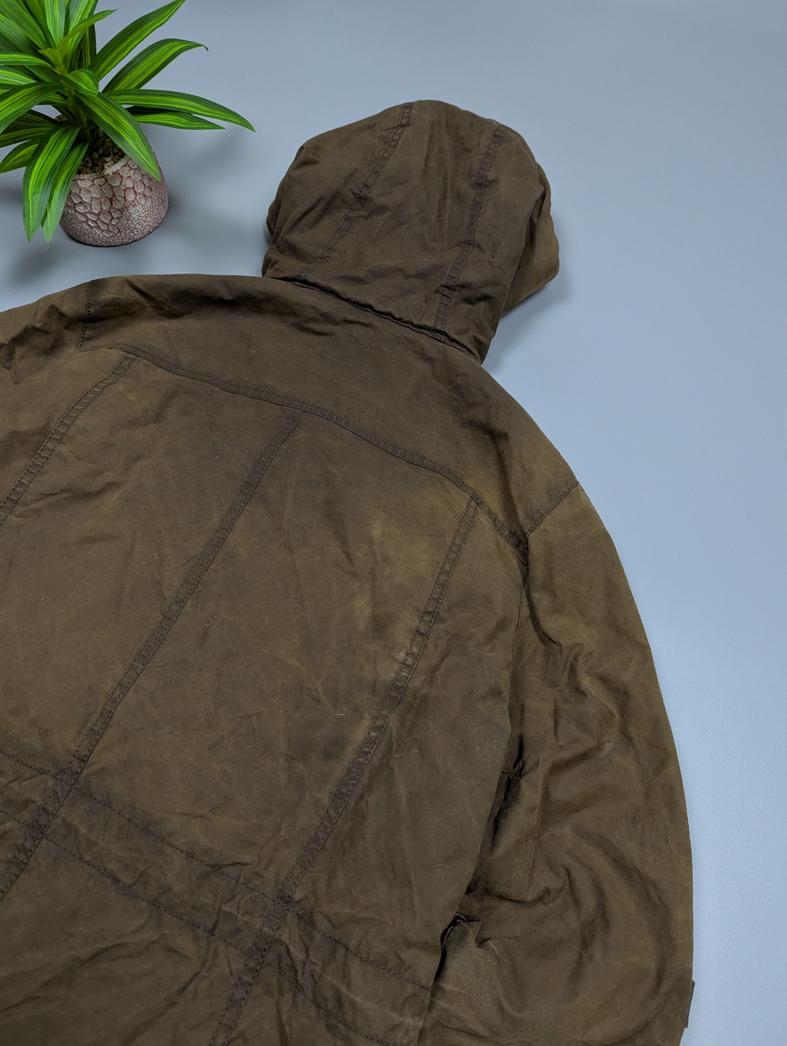 Barbour Barbour Vintage Winter Force Waxed Parka Jacket Olive US12 Size XL / US 12-14 / IT 48-50 - 21 Thumbnail