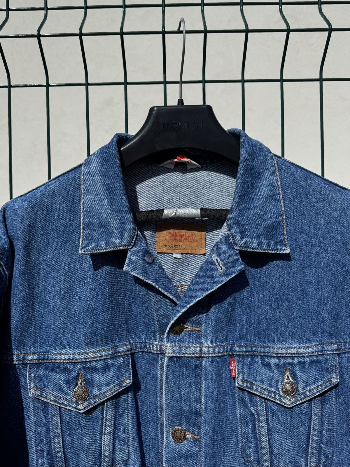 Levi's Vintage 2003 Levis Denim Jacket R17 Fabric Size US L / EU 52-54 / 3 - 2 Thumbnail