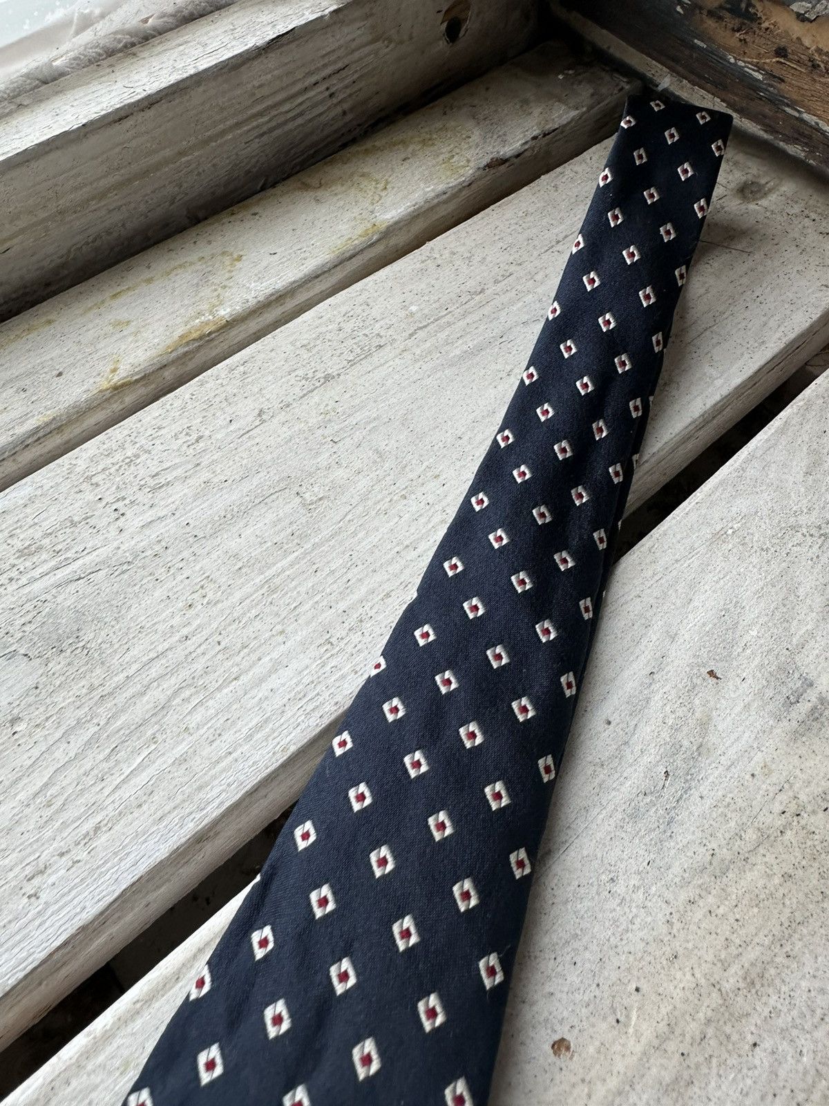 Armani × Giorgio Armani × Vintage 🚨 VINTAGE GIORGIO ARMANI FLANNEL 90s TIE luxury old money Size ONE SIZE - 8 Thumbnail