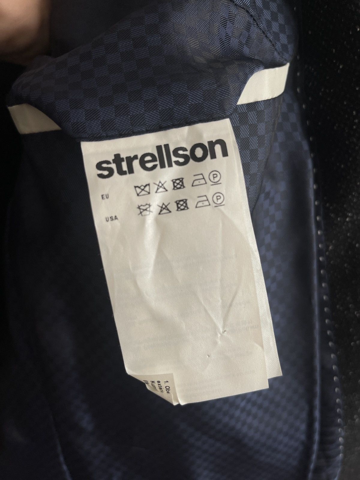 Strellson Strellson sport coat wool silk classic jacket blazer 40R Size 40R - 9 Thumbnail