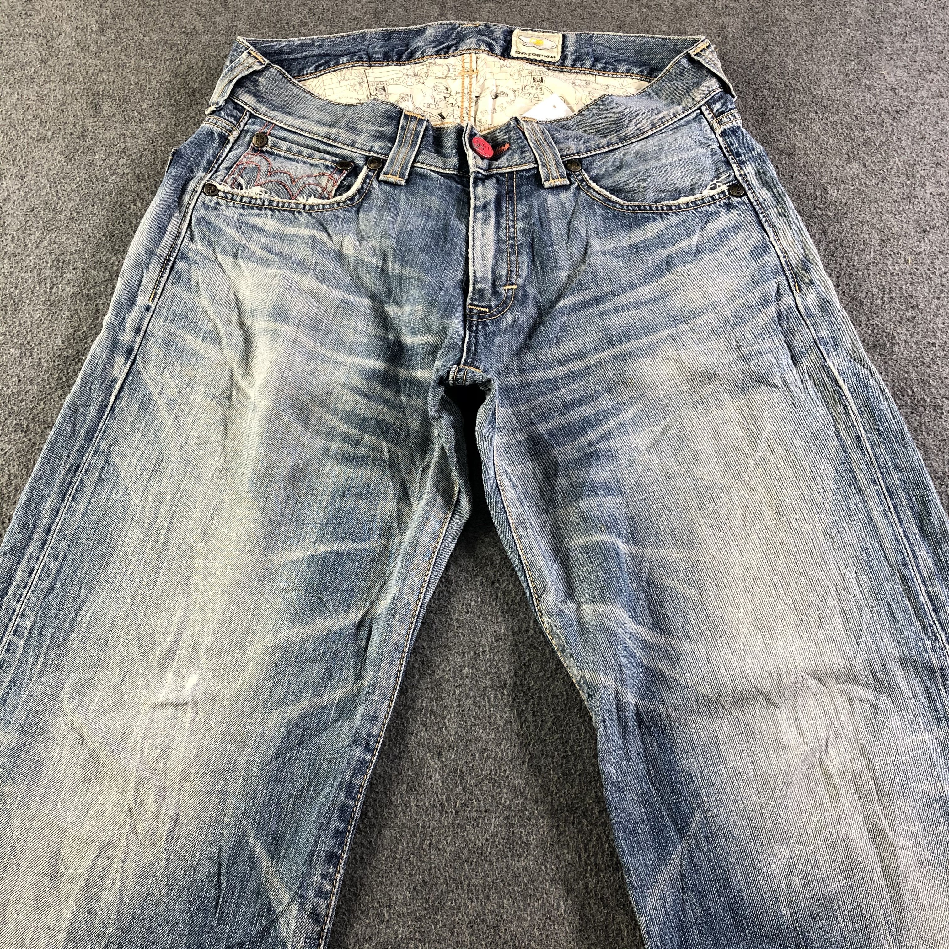 Edwin Vintage Edwin Street Wear Jeans-J4542 Size US 34 / EU 50 - 3 Thumbnail
