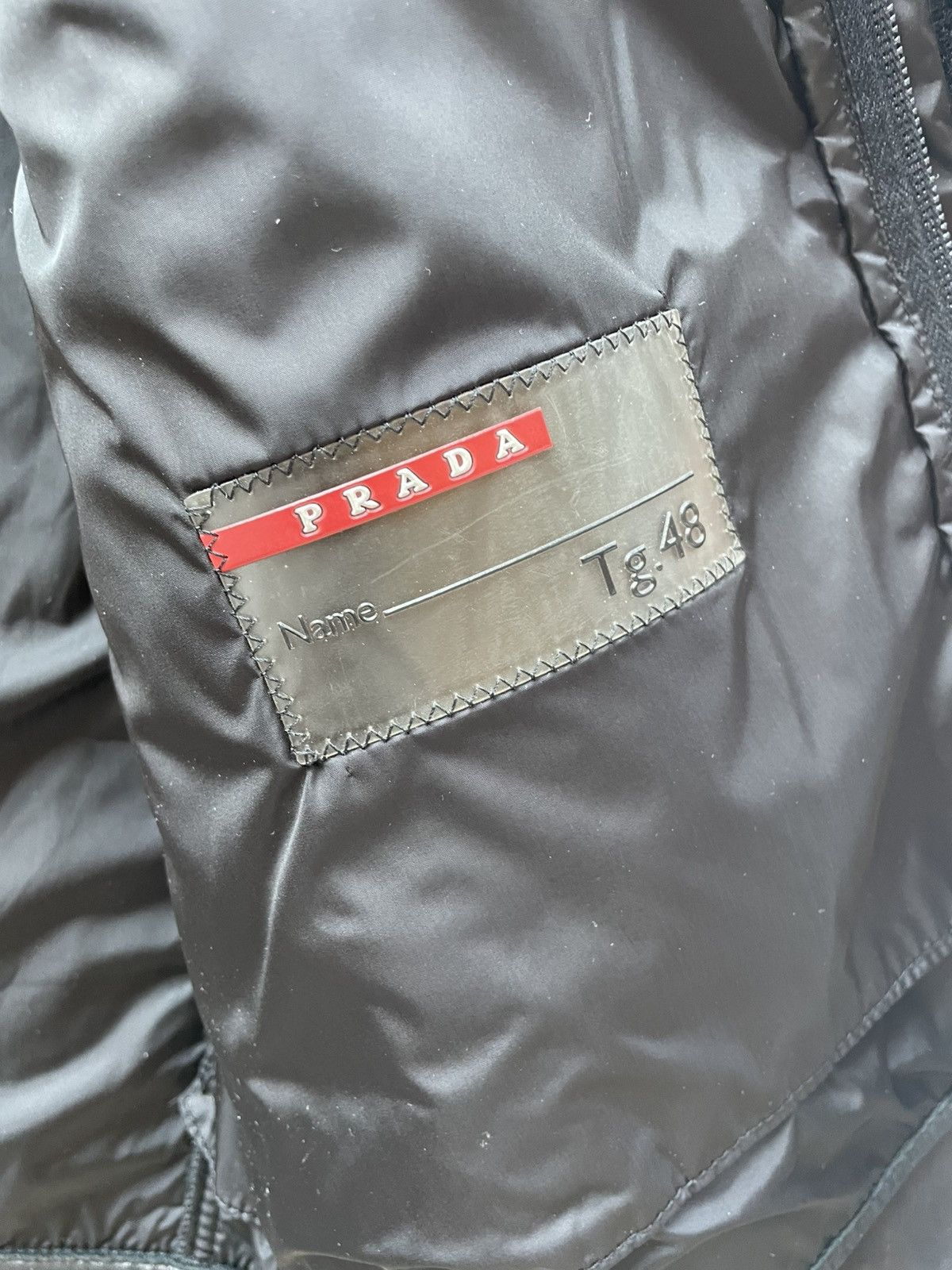 Prada Vintage Prada Japan Hooded Leather Jacket Size US M / EU 48-50 / 2 - 4 Thumbnail