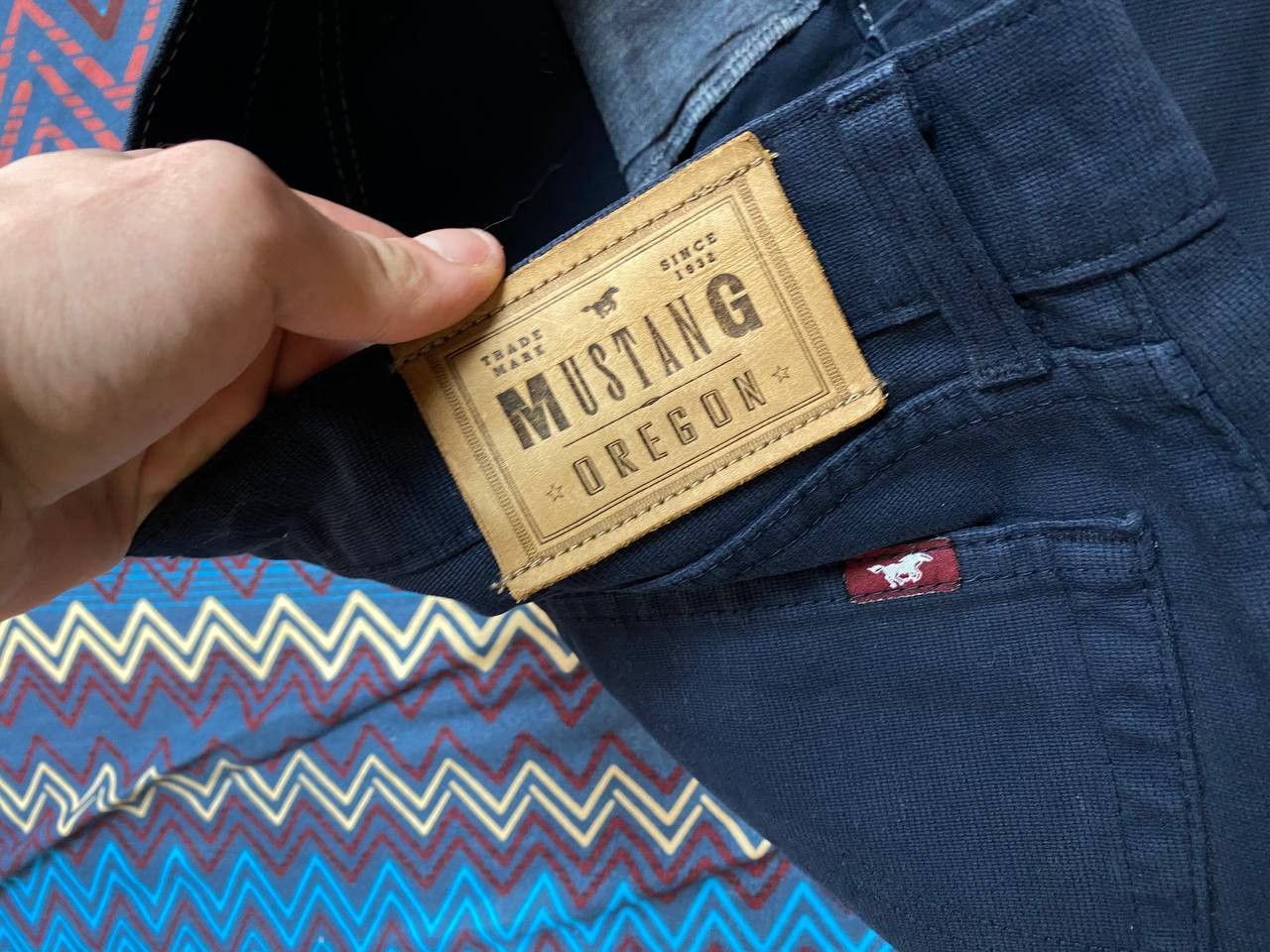Mustang × Vintage MUSTANG BASIC CLASSIC DENIM JEANS PANTS Size US 33 - 4 Thumbnail