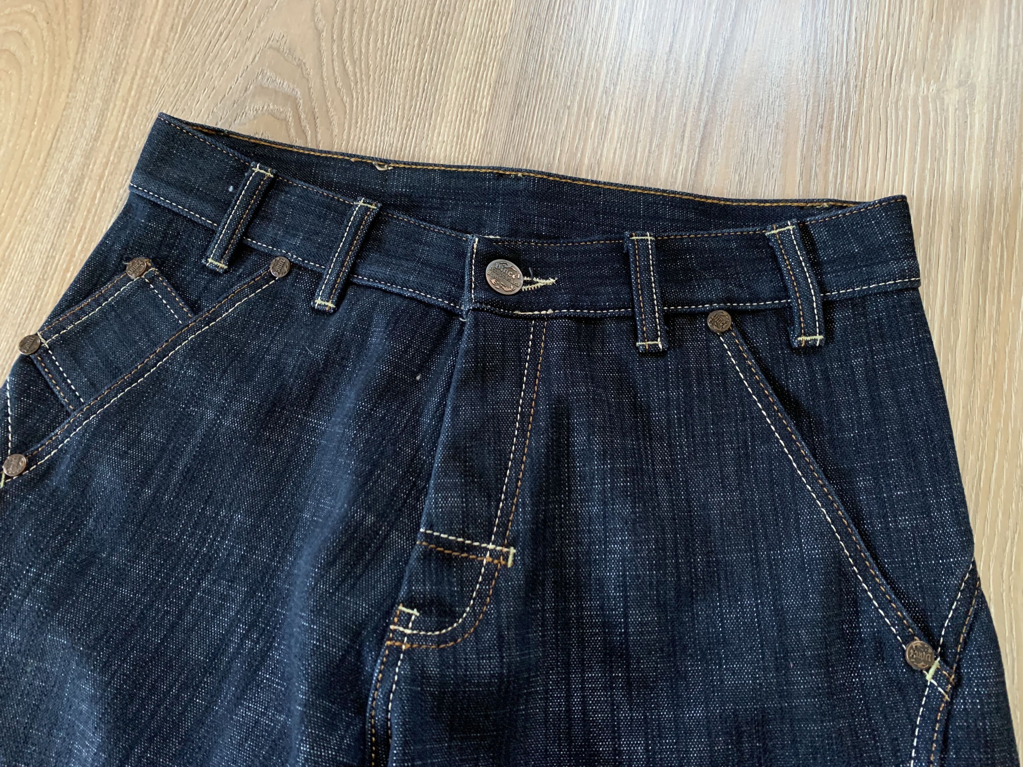 Vintage Vintage Vinci Warm Heavy Denim Jeans Size US 30 / EU 46 - 4 Thumbnail