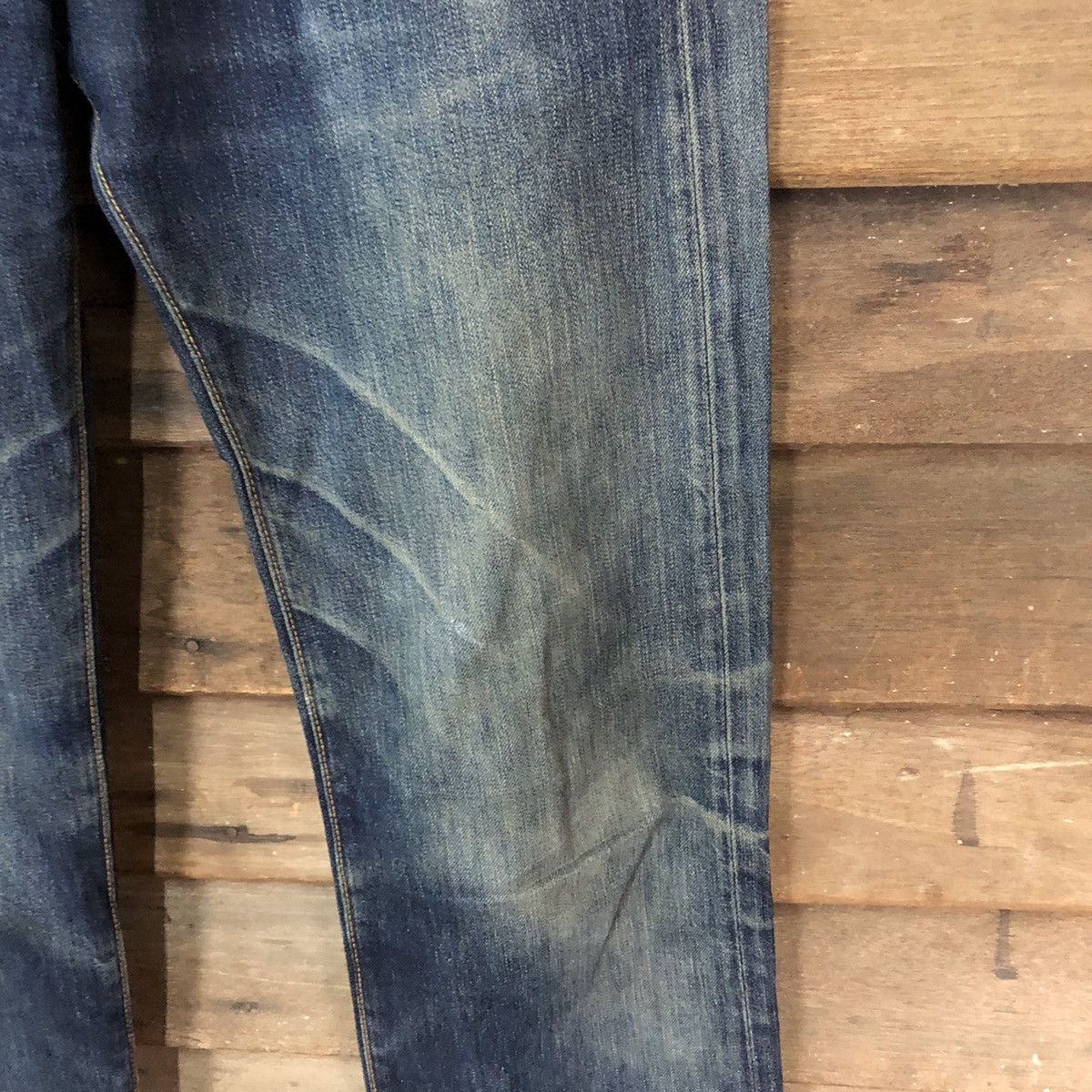 Levi's 501 Levis Strauss & Co faded Blue Denim Pants #7318 Size US 29 - 8 Thumbnail
