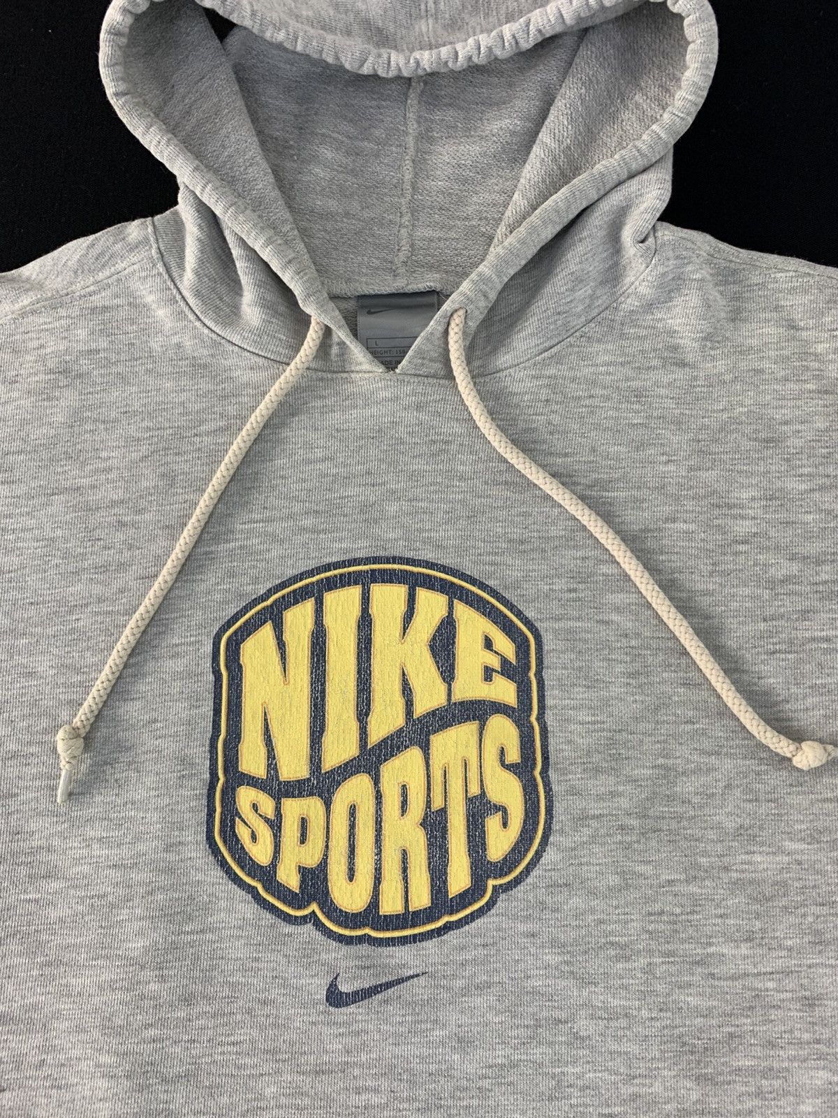 Nike 90s Nike Sport Athletic Big Logo Pullover Sweatshirt Hoodies Size US L / EU 52-54 / 3 - 3 Thumbnail