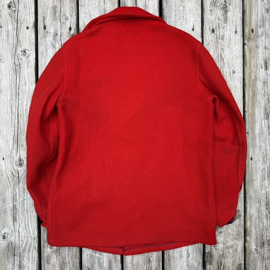 Hudsons Bay HISTORIC 1940s Hudson's Bay Railway Patches Wool Coat Size US L / EU 52-54 / 3 - 14 Thumbnail