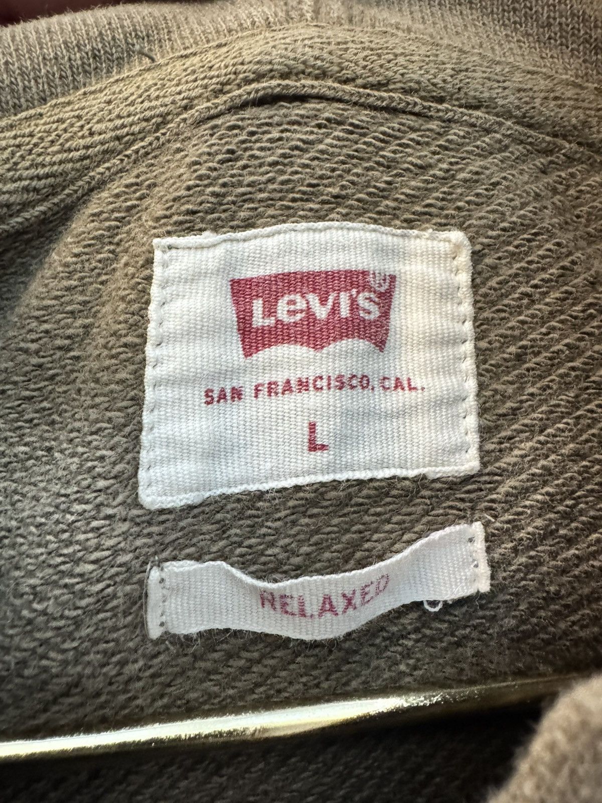 Levi's Levis Color Block Hoodie Relaxed Fit Pullover Size US L / EU 52-54 / 3 - 5 Thumbnail