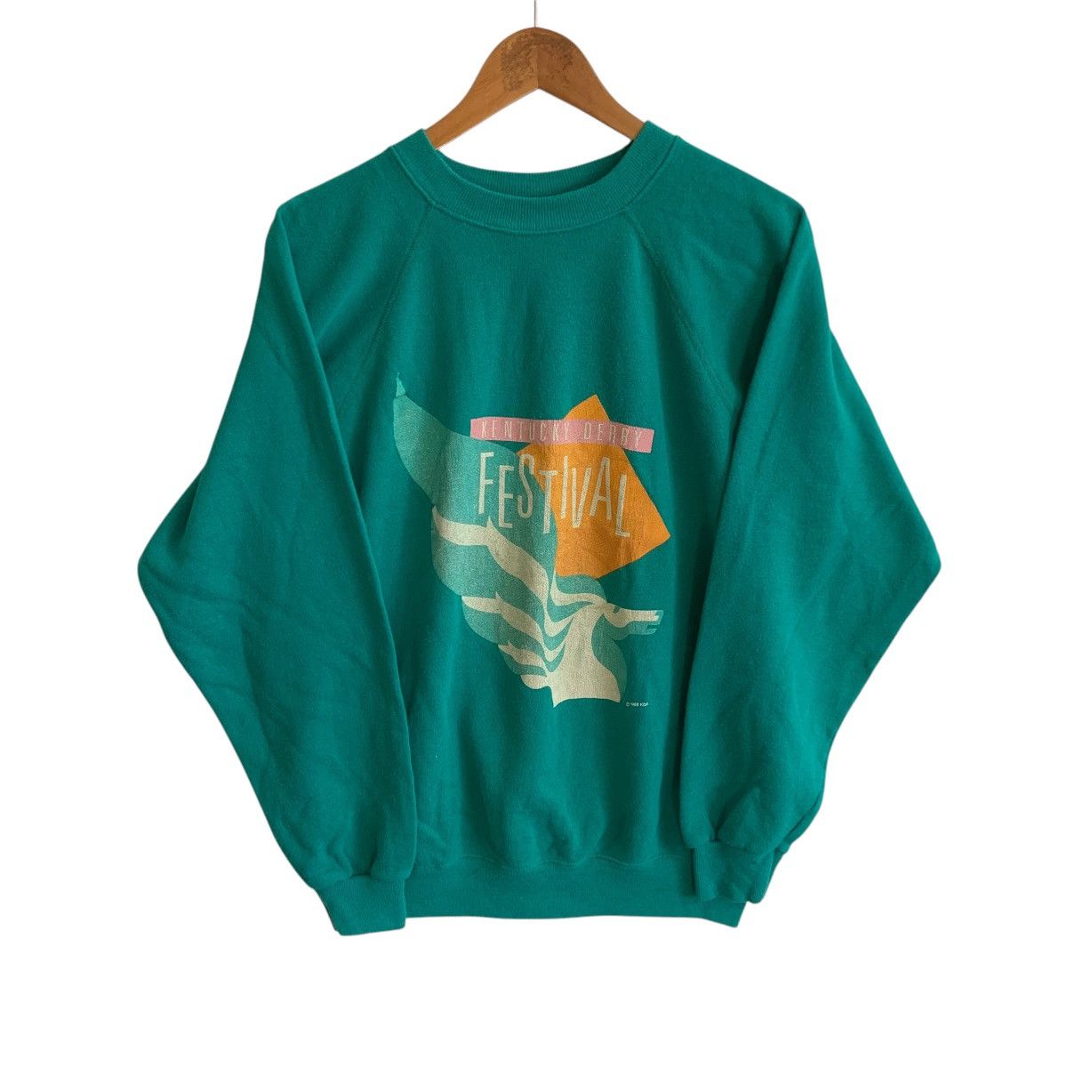 Vintage Vintage Kentucky Derby Festival Sweatshirt Medium Size US M / EU 48-50 / 2 - 1 Thumbnail