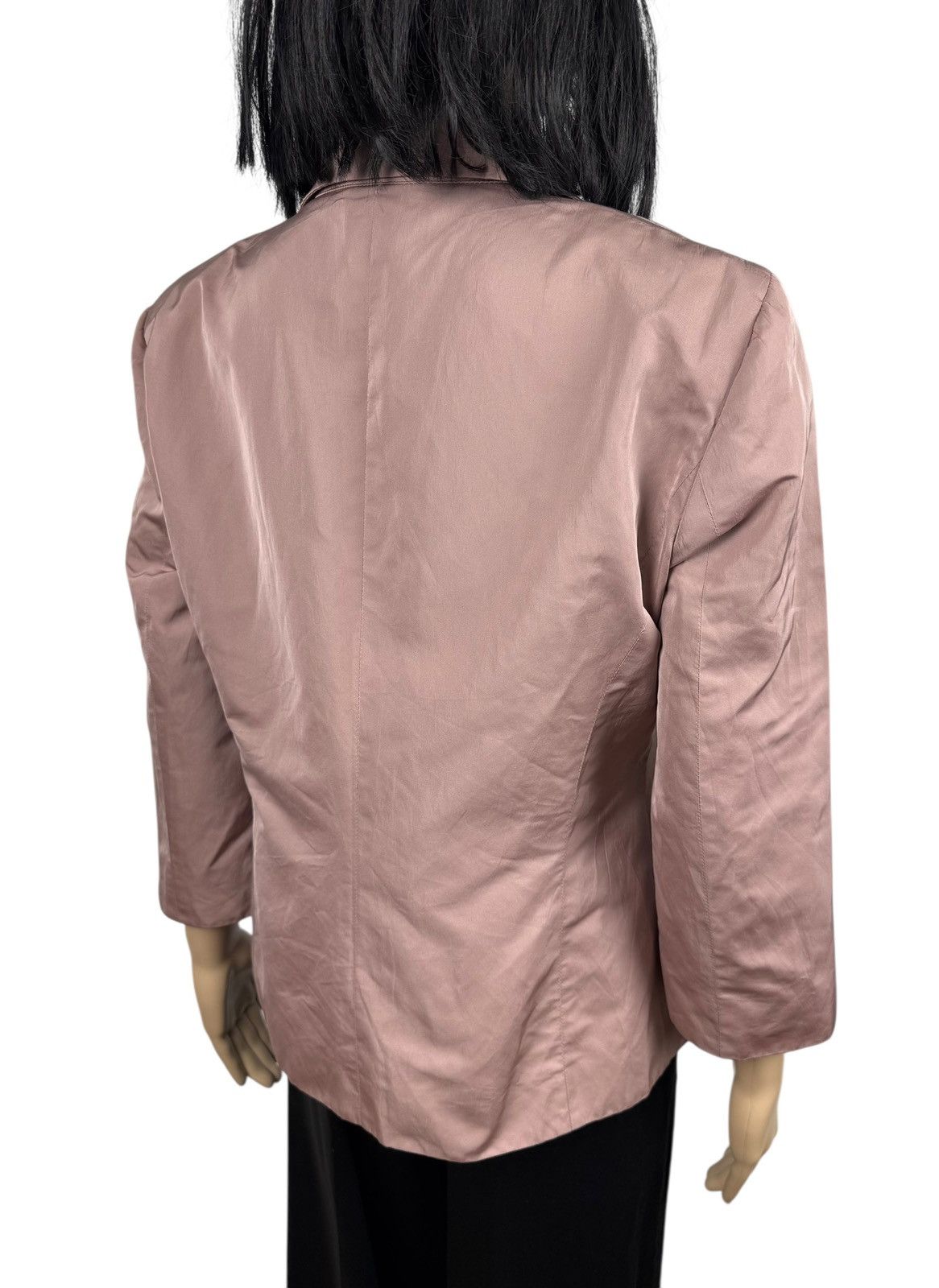 Max Mara Max Mara Powdery Polyester-Seta Blazer Sleeve 3/4 size US10 Size L / US 10 / IT 46 - 7 Thumbnail