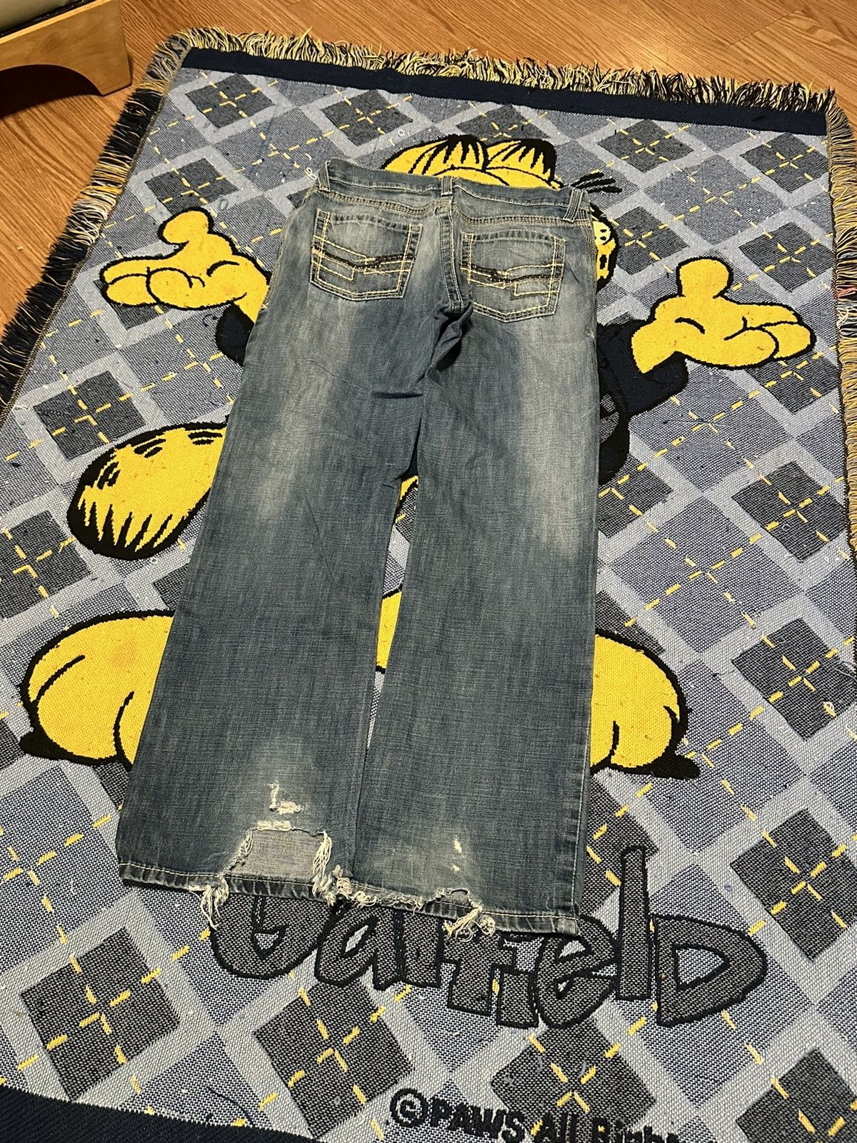 Ariat Vintage Ariat M4 FR Lowrise Bootcut Denim Jeans Size US 30 / EU 46 - 5 Thumbnail