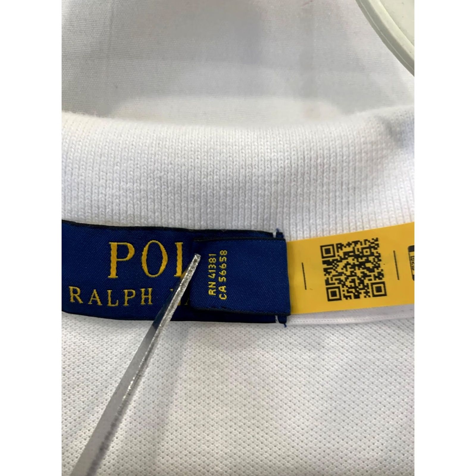 Ralph Lauren VINTAGE Polo Bear Shirt Polo Ralph Lauren Polo Bear 3XLT Big & Tall Mens White Short Sleeve Polo Shirt Bear 90s Size US XXL / EU 58 / 5 - 4 Thumbnail