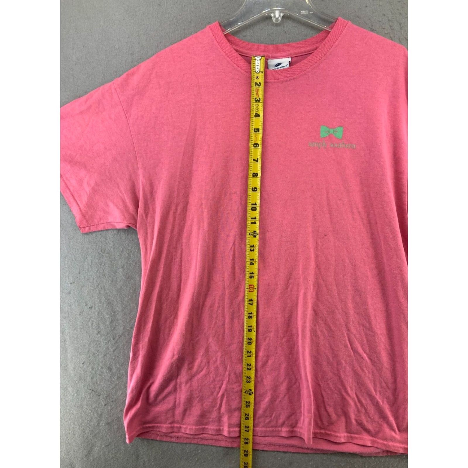 Pinko VINTAGE Simply Southern Womens T-Shirt Adult Large Pink Graphic Beach Casual Cotton 90s Womens Size L / US 10 / IT 46 - 3 Thumbnail