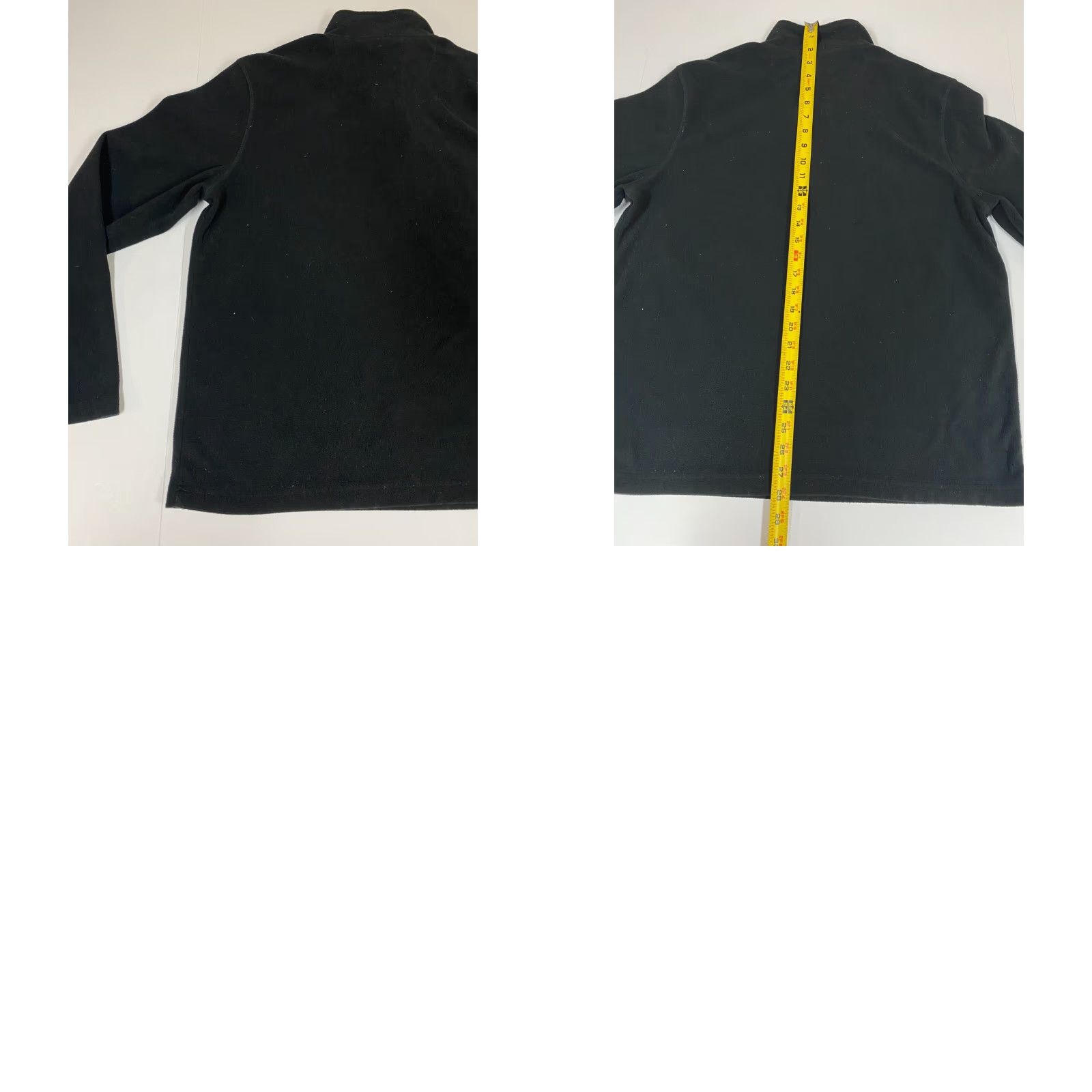 Vintage G.H. Bass & Co Mens Sweater M Pullover Black 1/4 Zip Cable-Knit Mock Neck Zipper Striped Athletic Regular Knit Pattern Vintage No Size US M / EU 48-50 / 2 - 8 Thumbnail