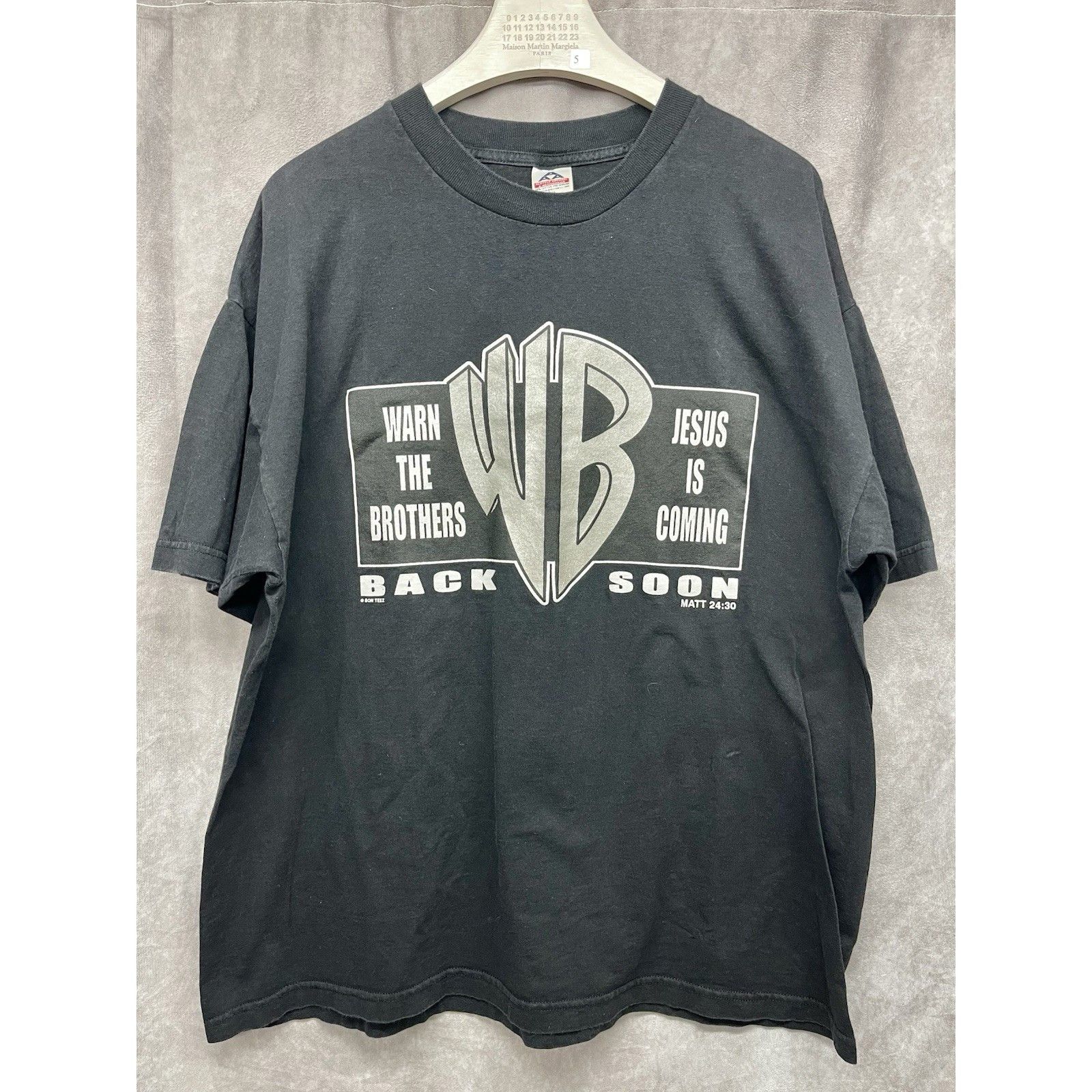Other VINTAGE WARN THE BROTHERS JESUS IS COMING SHIRT 2XL Y2K WB P Size US XXL / EU 58 / 5 - 2 Thumbnail